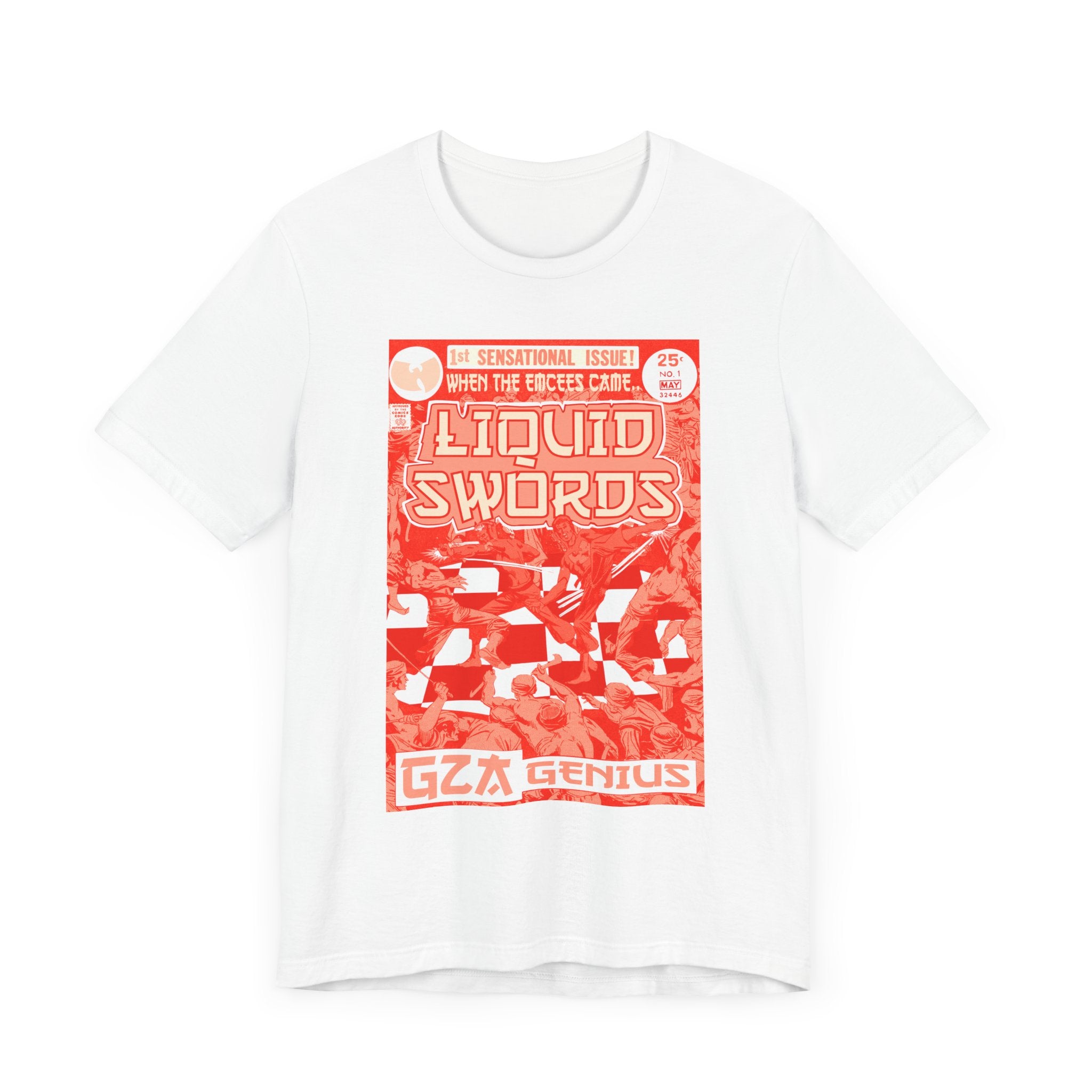 Liquid Swords - RED VARIANT - Unisex Jersey Short Sleeve Tee