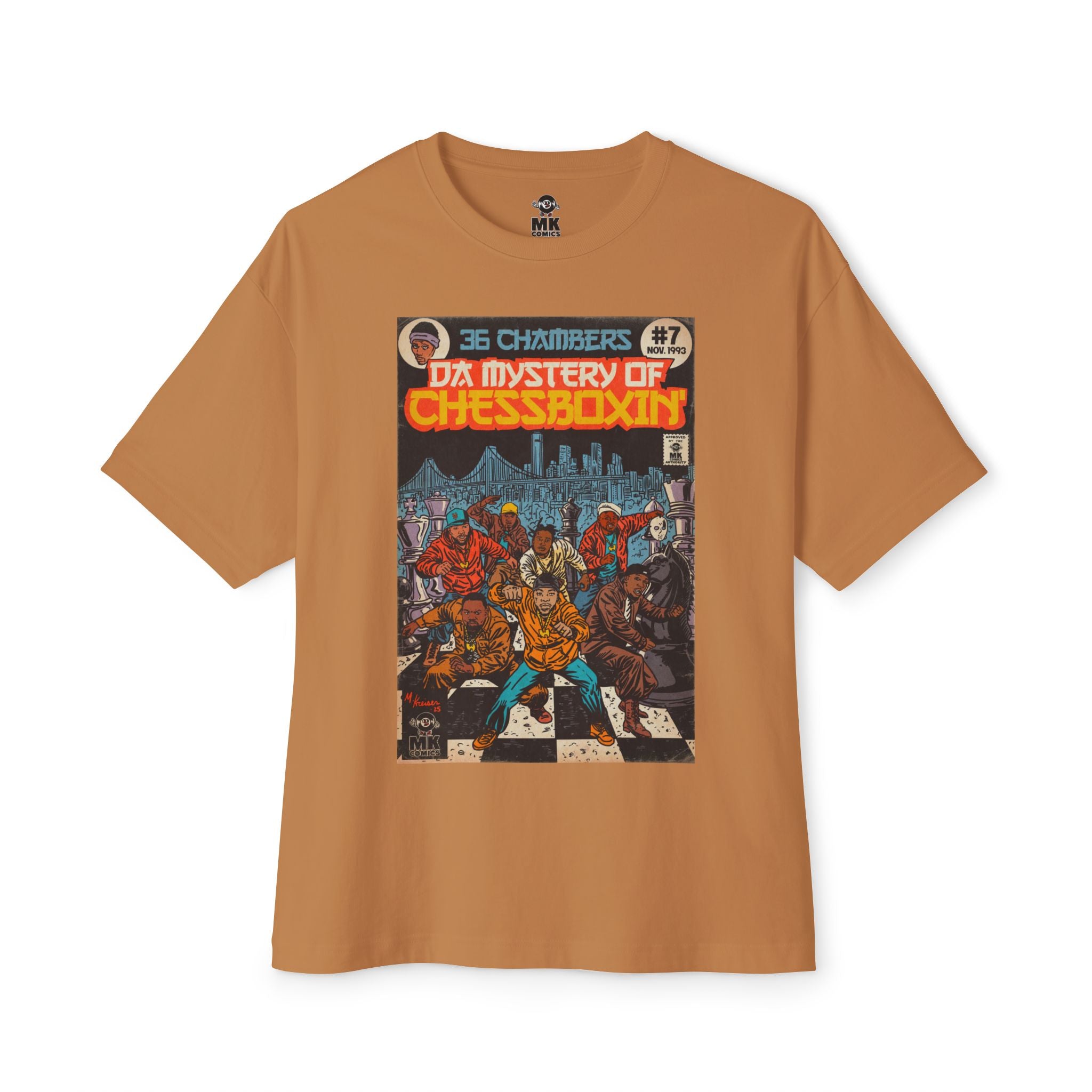 Da Mystery of Chessboxin - Unisex Oversized Boxy Tee