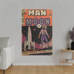 Man On The Moon - Matte Canvas, Stretched, 0.75"