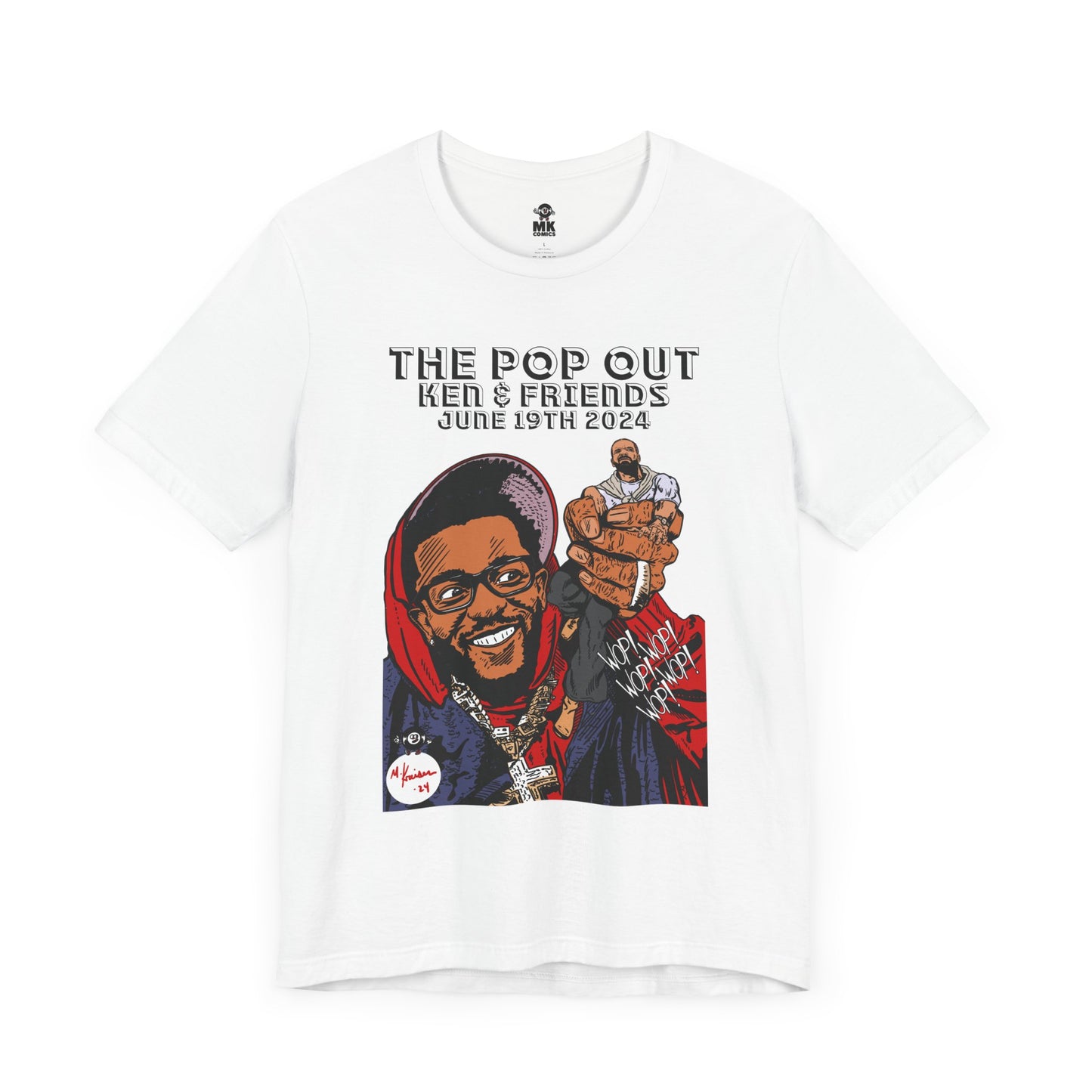 Kendrick Lamar - The Pop Out - Unisex Jersey Short Sleeve Tee