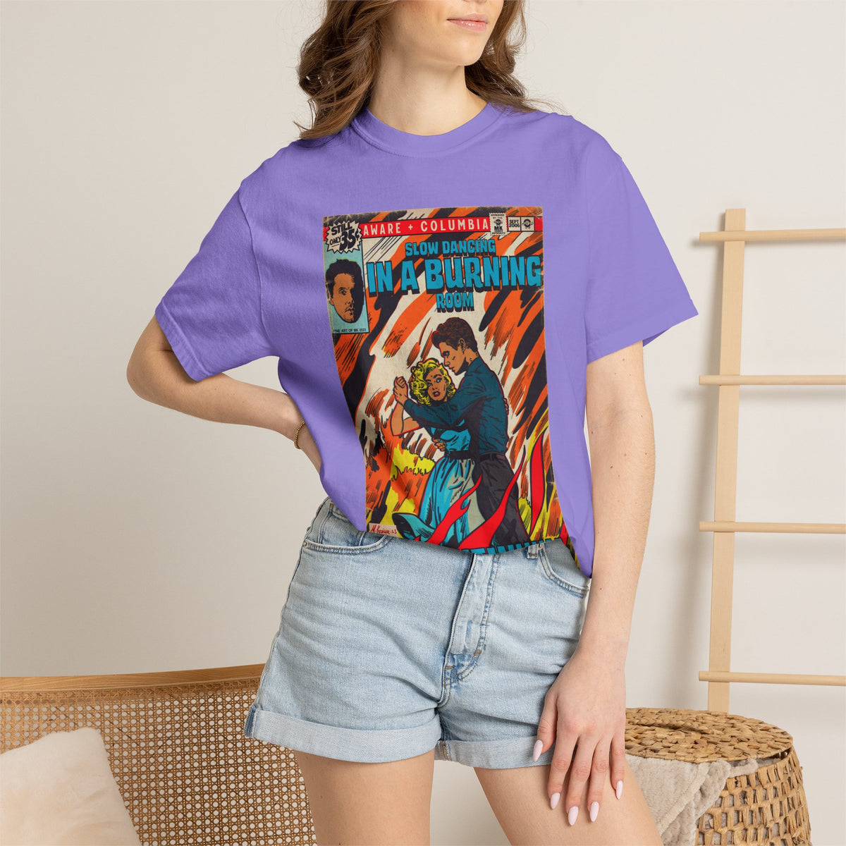 Slow Dancing in a Burning Room - Unisex Comfort Colors Shirt
