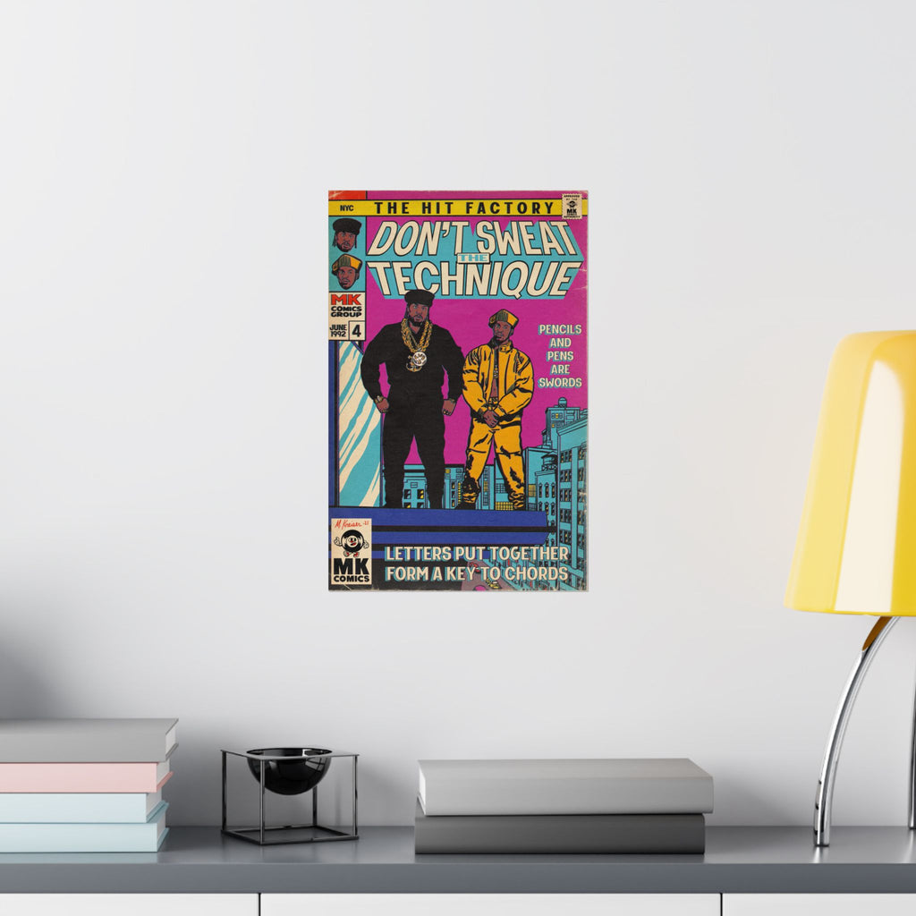 Don't Sweat the Technique - Matte Vertical Posters