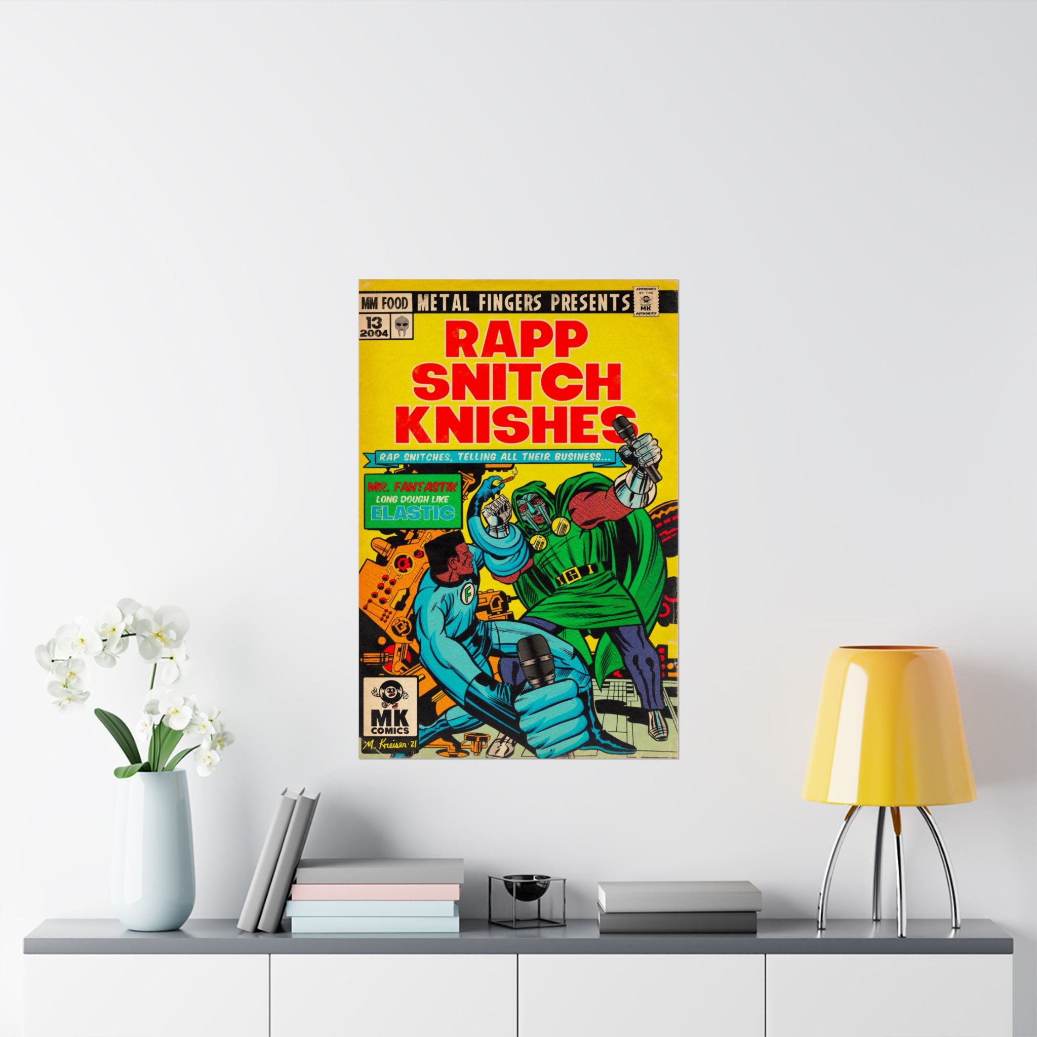 Rapp Snitch Knishes - Vertical Matte Poster