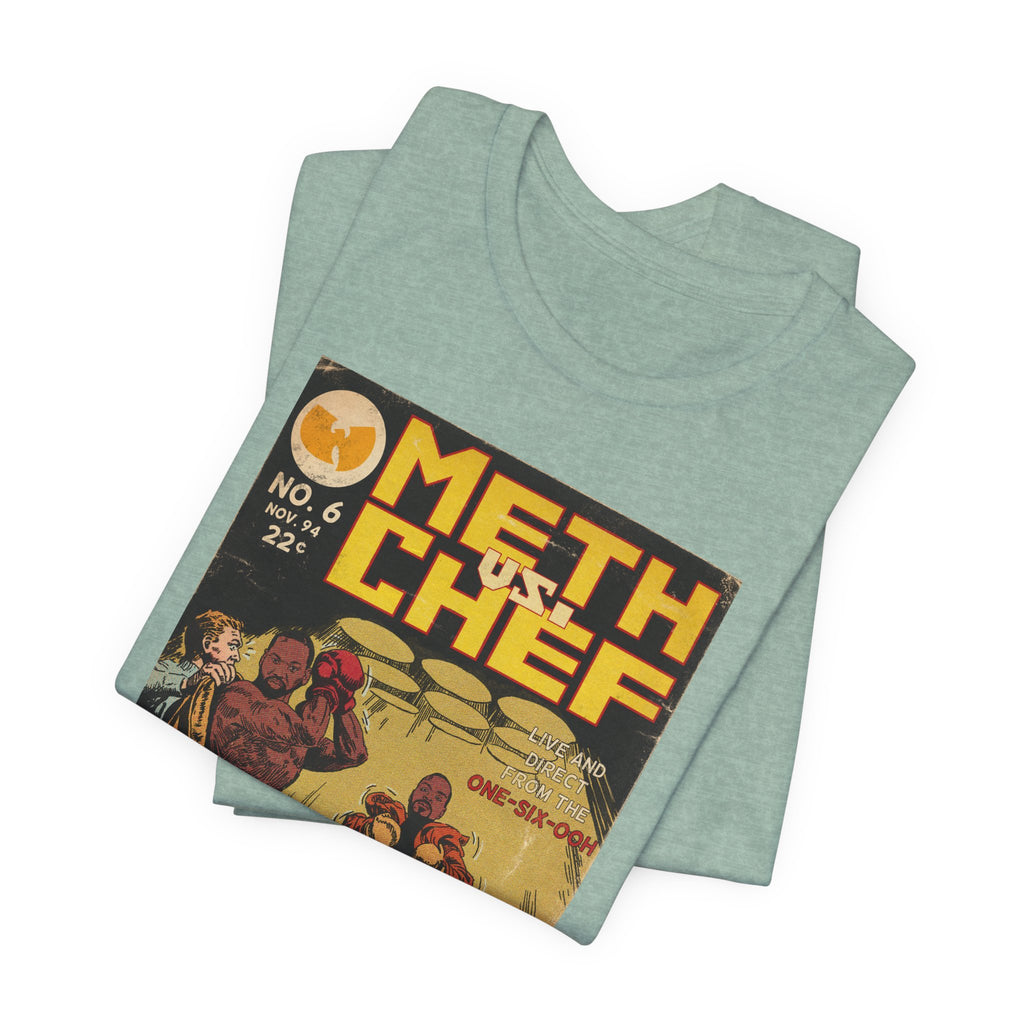 Meth vs. Chef - Unisex Jersey Short Sleeve Tee – Fine Art Of MK