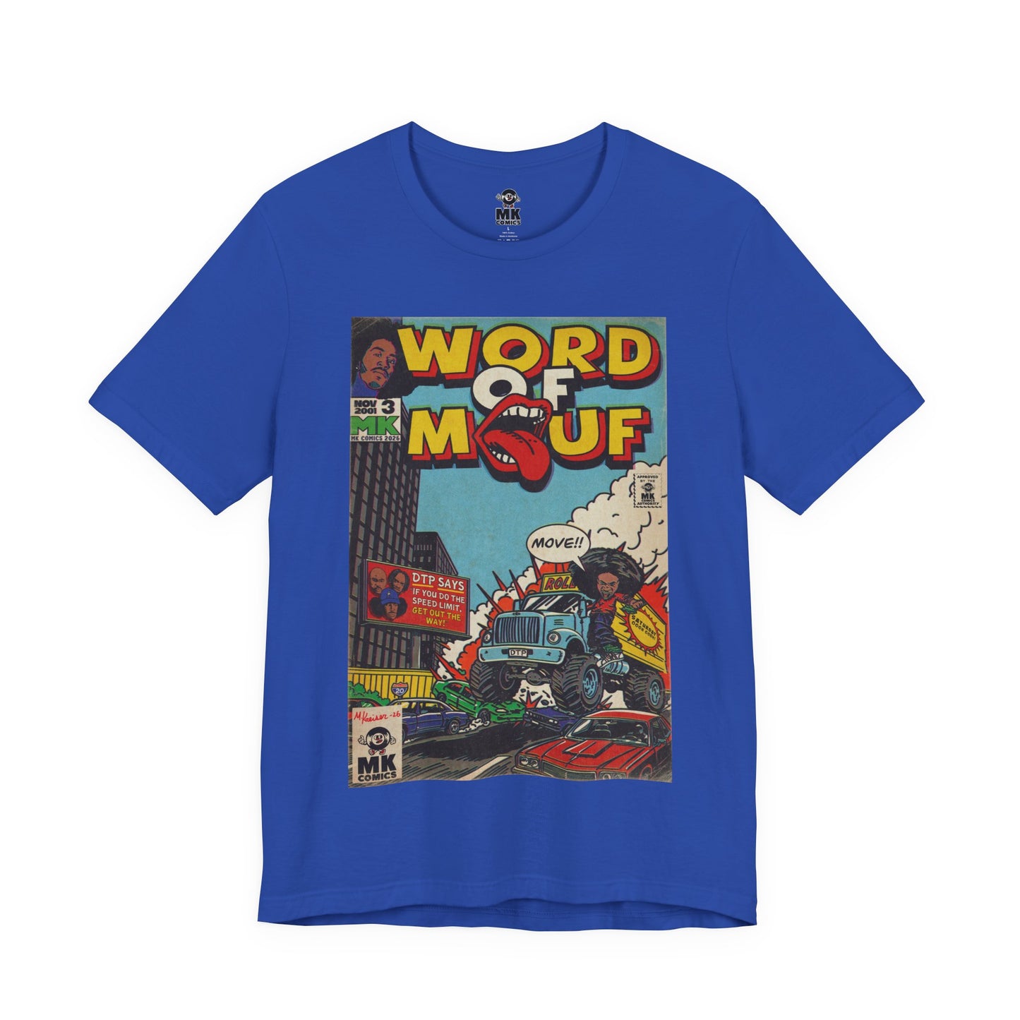 Word of Mouf - Unisex Jersey Short Sleeve Tee