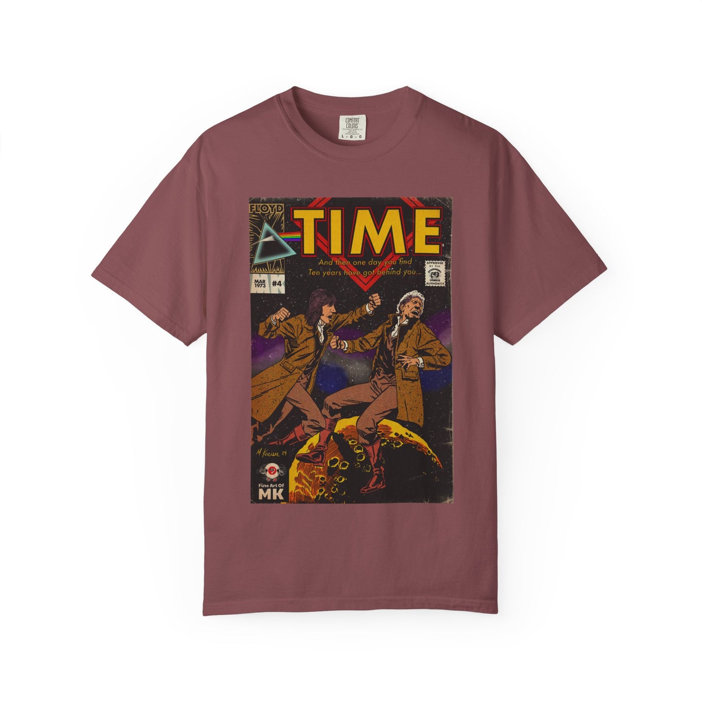 Pink Floyd- Time - Unisex Comfort Colors T-shirt