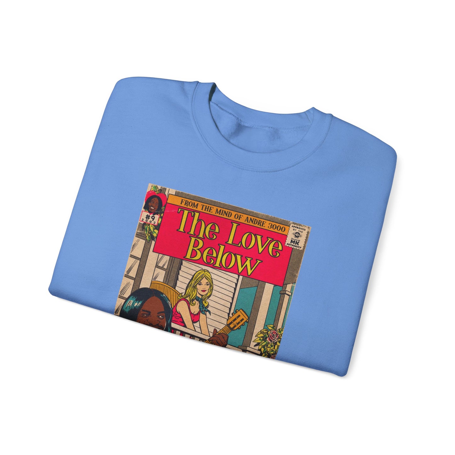 OutKast- Andre 3000- The Love Below - Unisex Heavy Blend™ Crewneck Sweatshirt