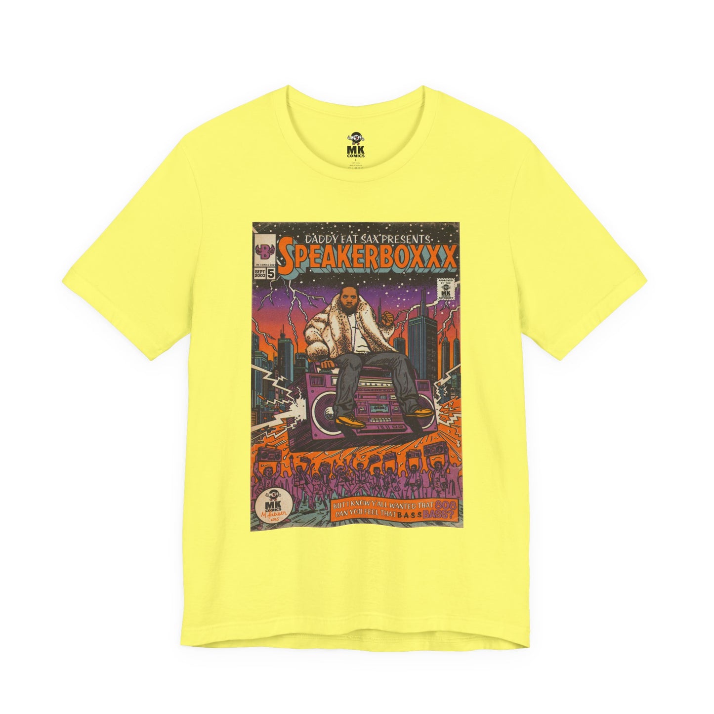 Speaker Boxxx - Unisex Jersey Short Sleeve Tee