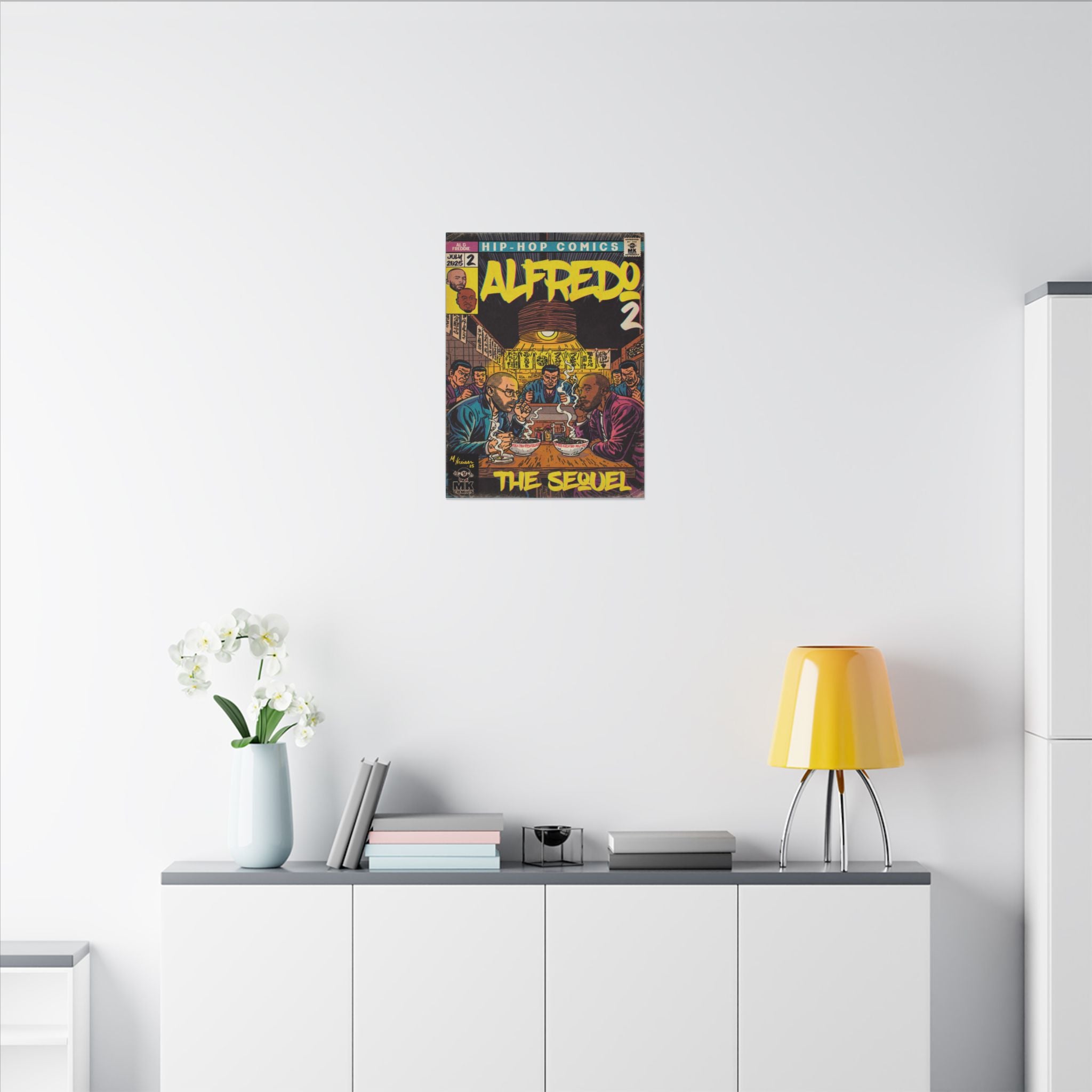Alfredo 2 - Matte Canvas, Stretched, 0.75" (Multi-Size)