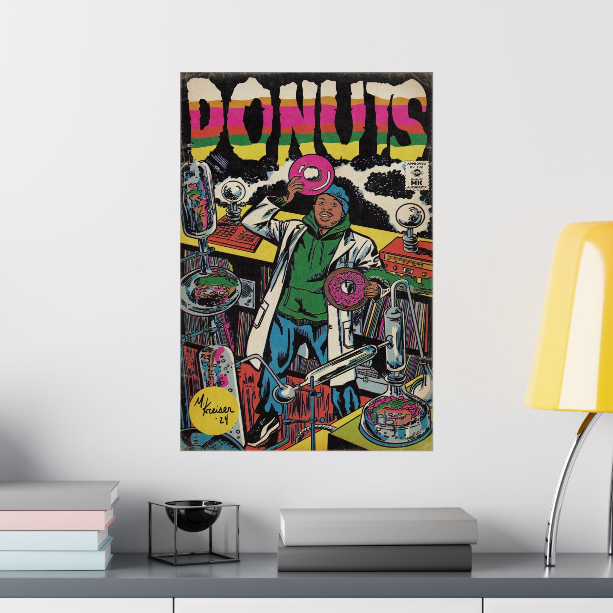 Donuts - Matte Vertical Poster
