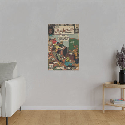 Lauryn Hill - The Miseducation of.. - Matte Canvas, Stretched