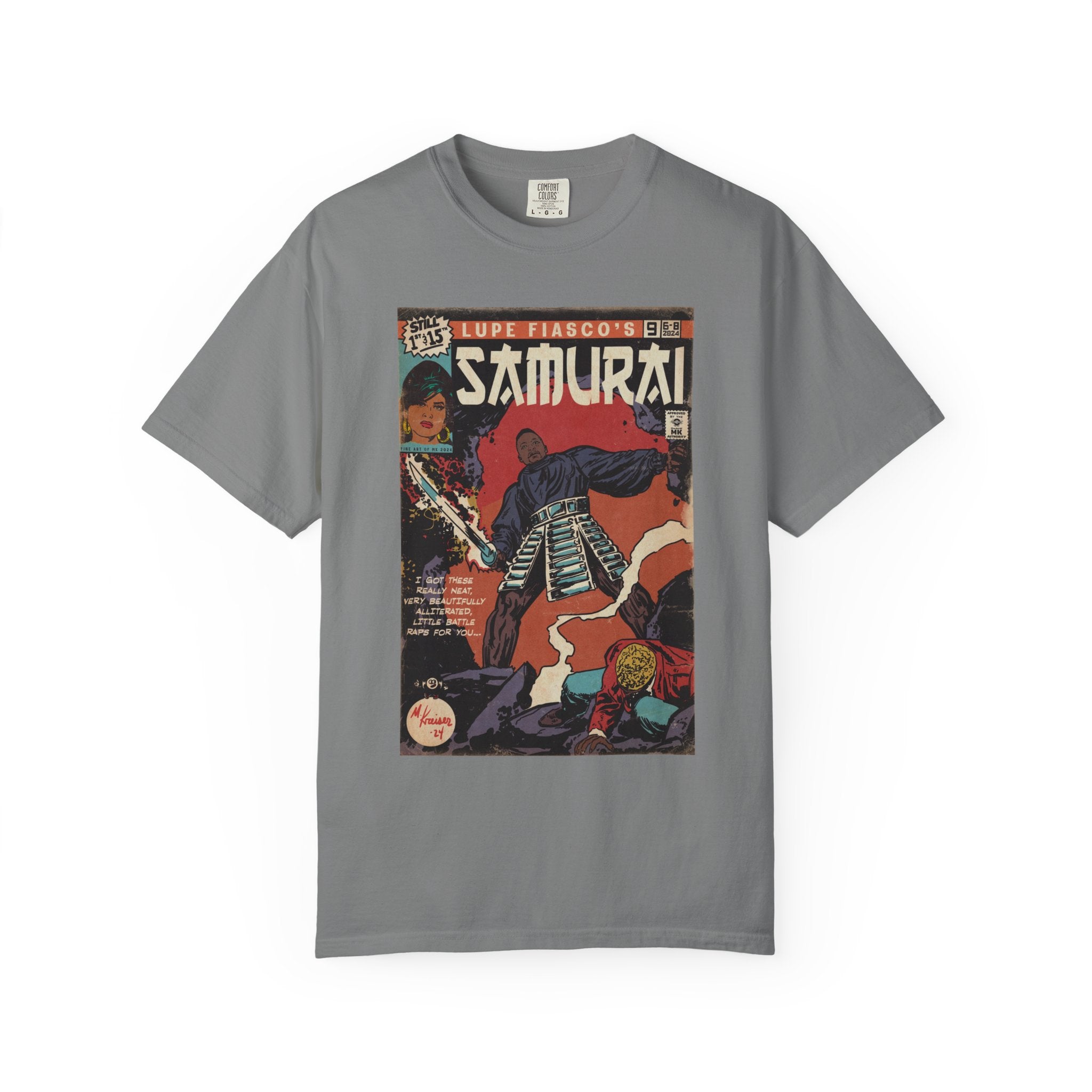 Samurai - Unisex Comfort Colors T-shirt