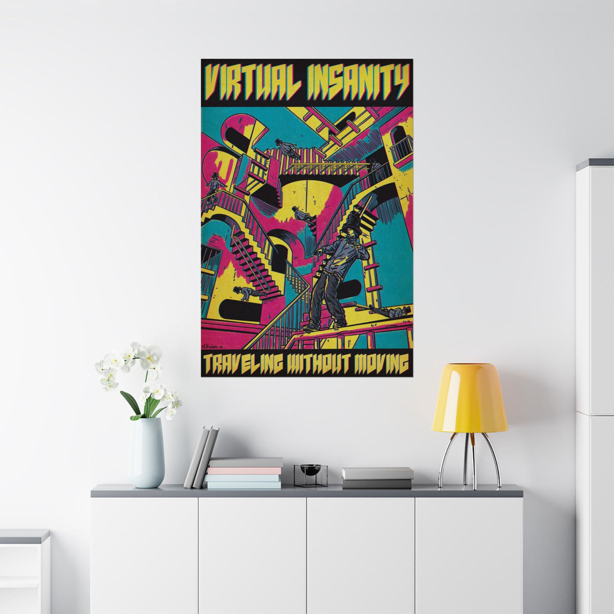 Virtual Insanity - Matte Vertical Posters