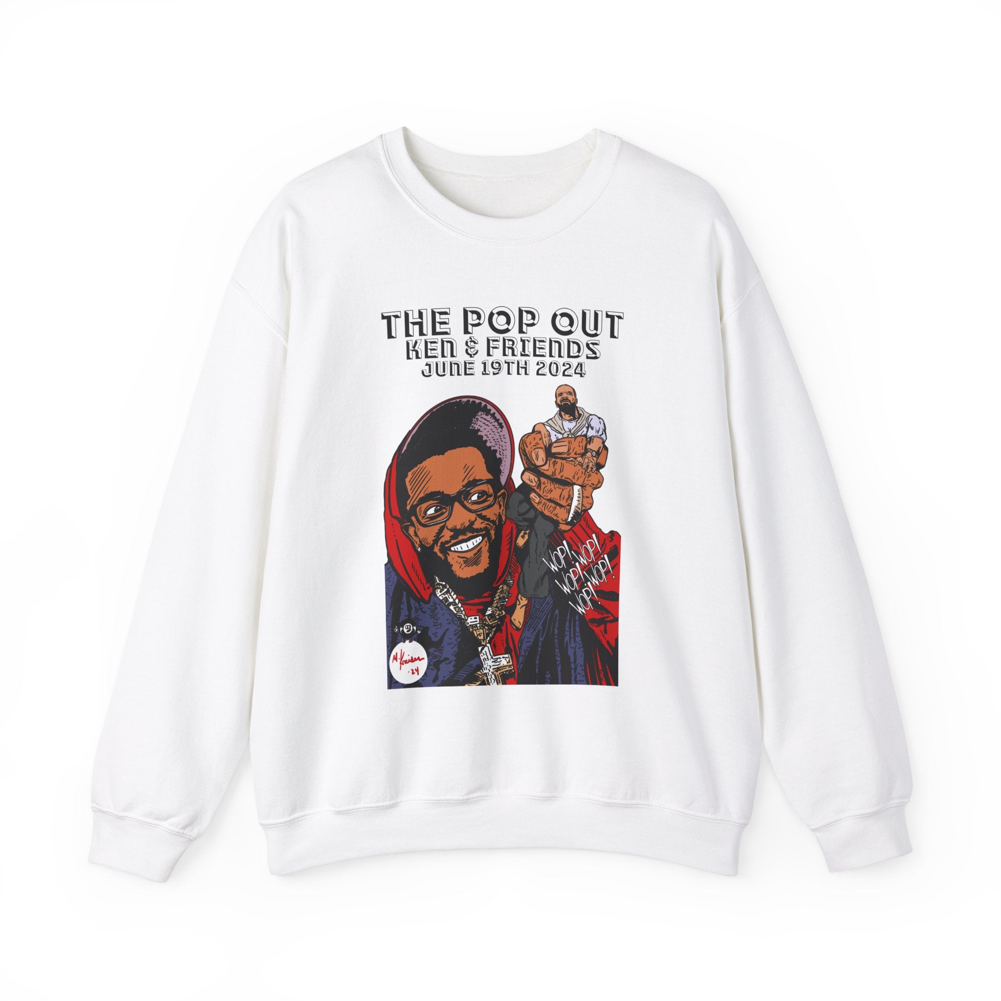 The Pop Out - Unisex Heavy Blend™ Crewneck Sweatshirt