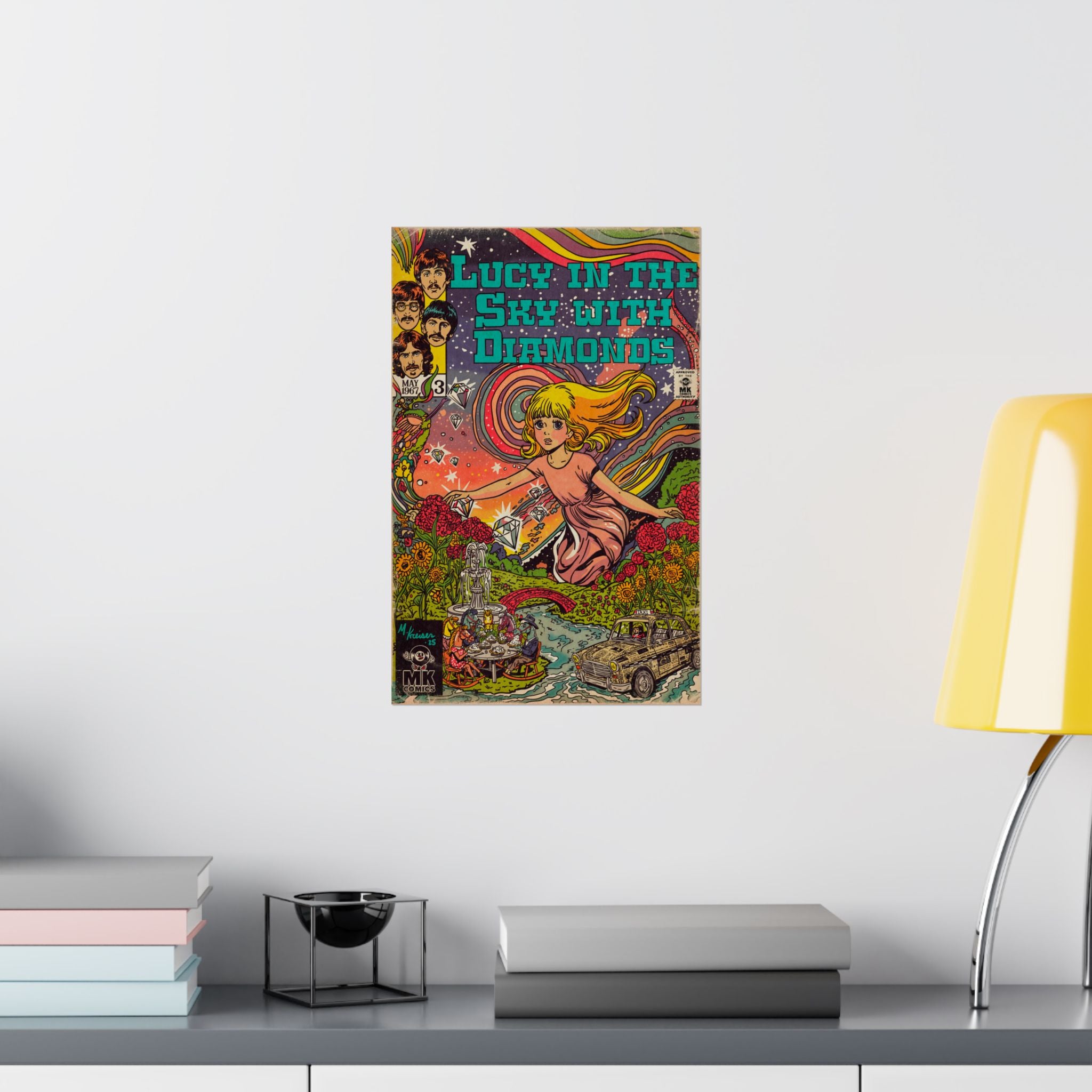 Lucy in the Sky with Diamonds - Matte Vertical Posters