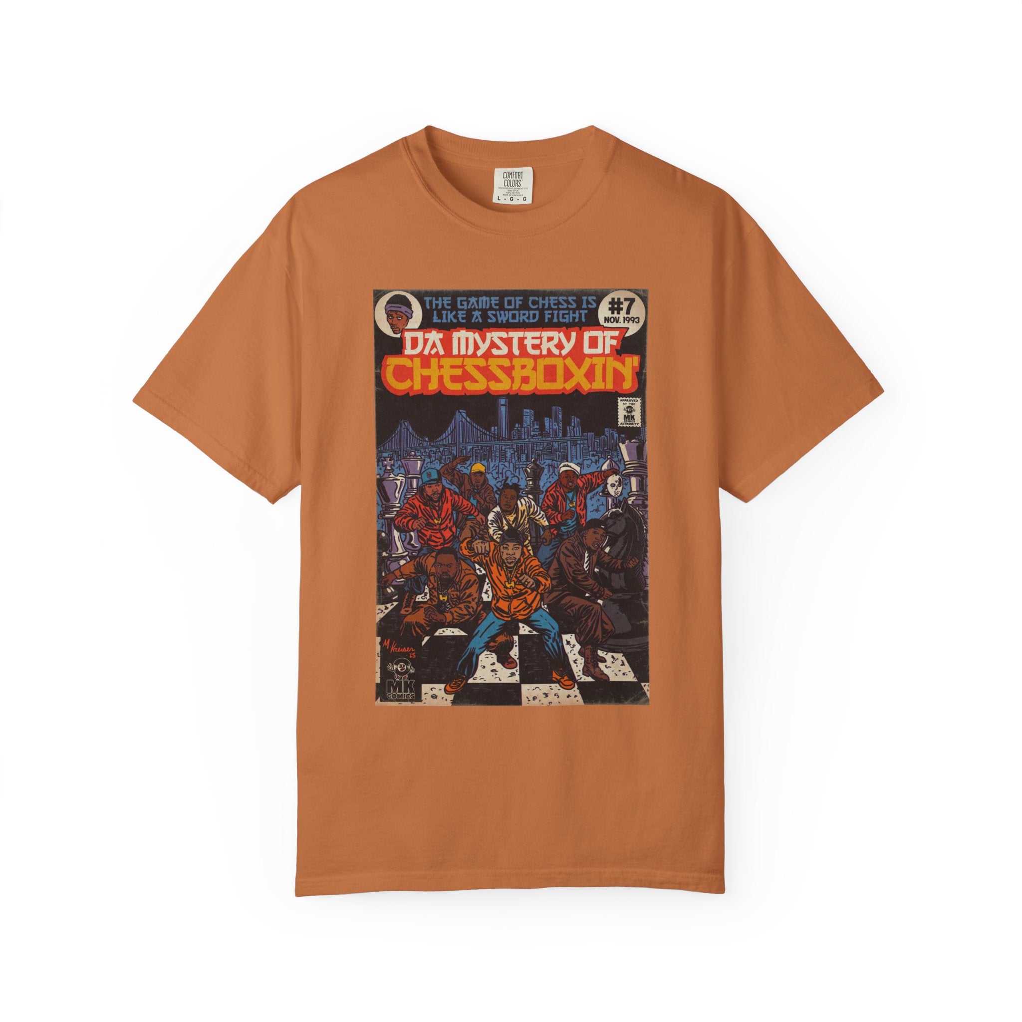 Da Mystery of Chessboxin - Unisex Comfort Colors T-shirt | Hip Hop Graphic Cotton Oversized Streetwear Tee