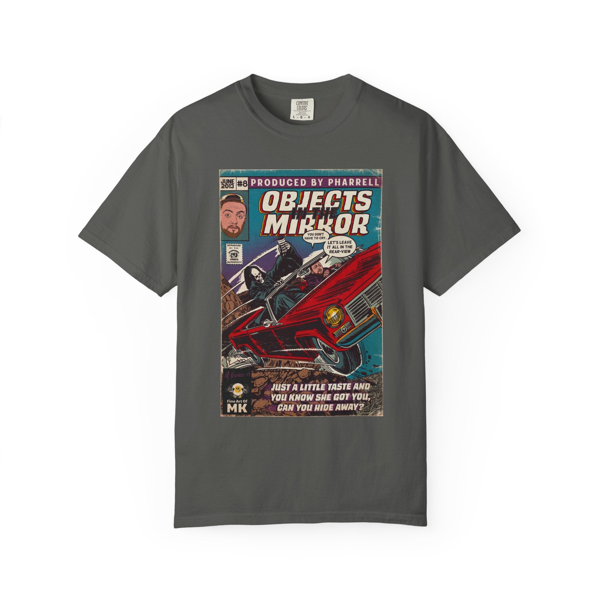 Objects in the Mirror - Unisex Comfort Colors T-shirt