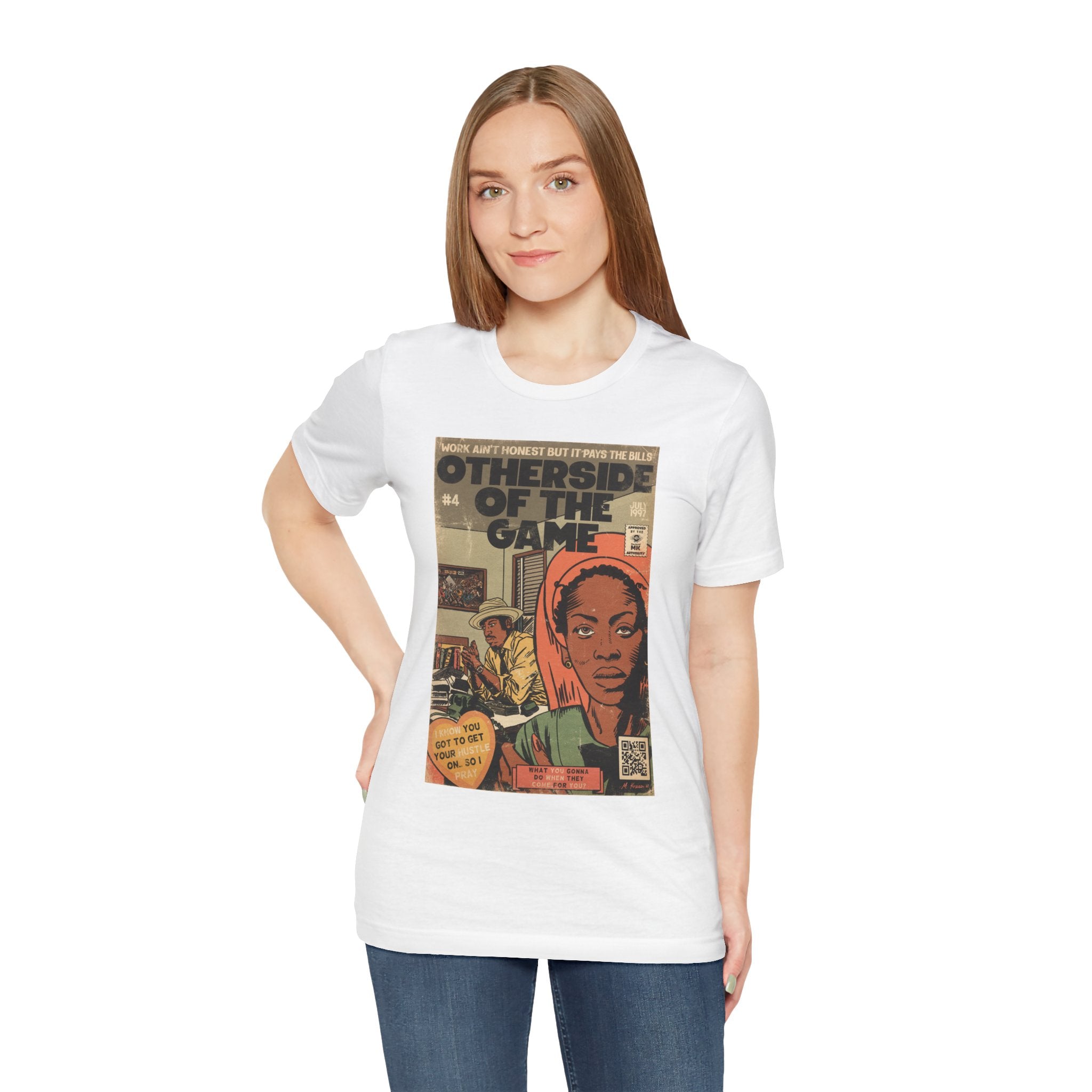 Otherside Of The Game - Unisex Jersey Short Sleeve Tee