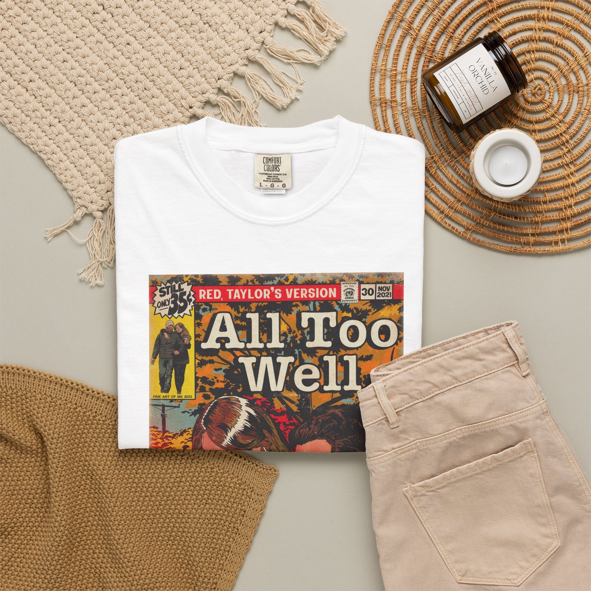 All Too Well - Unisex Comfort Colors T-shirt