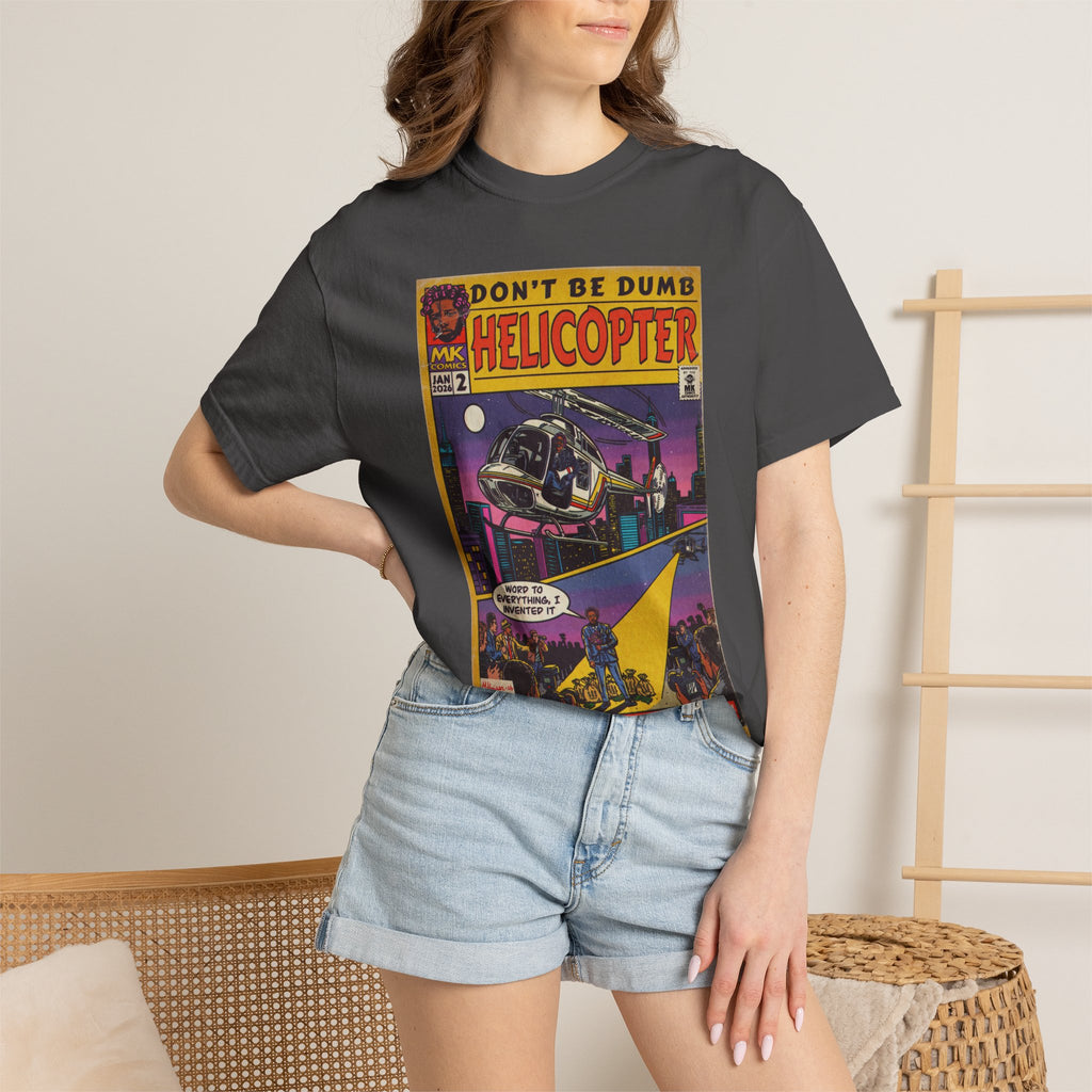 Helicopter - Unisex Comfort Colors T-shirt