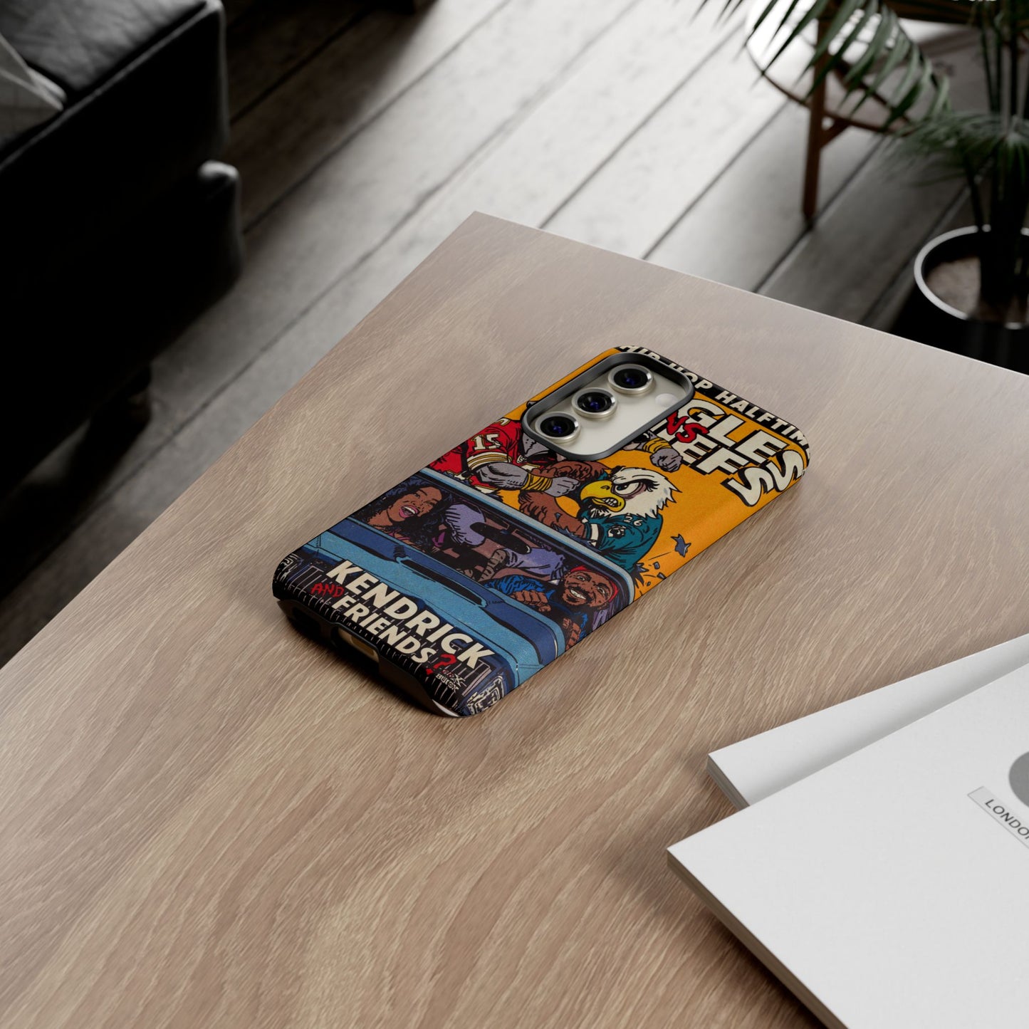 Kendrick & SZA - 2025 Halftime - Eagles vs Chiefs - Tough Phone Cases