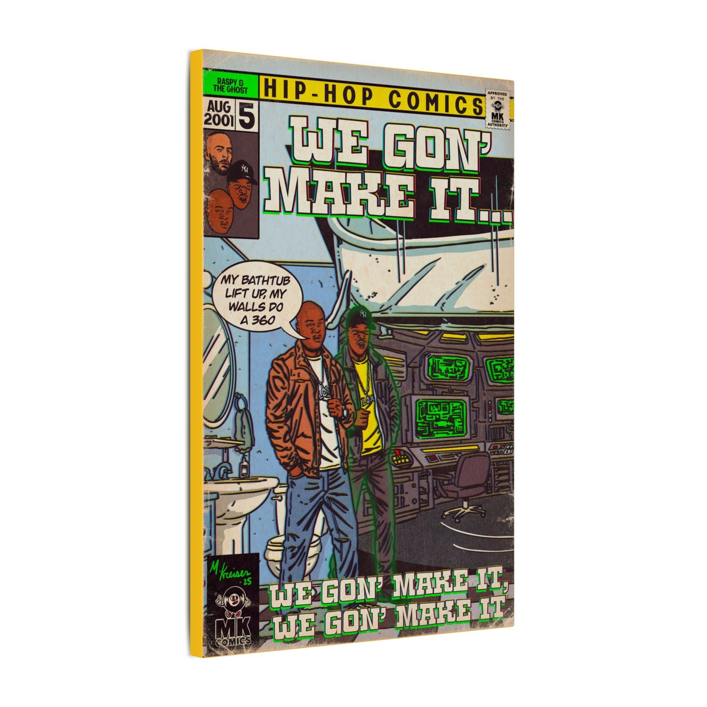 We Gon' Make It - Matte Canvas, Stretched, 0.75" (Multi-Size)