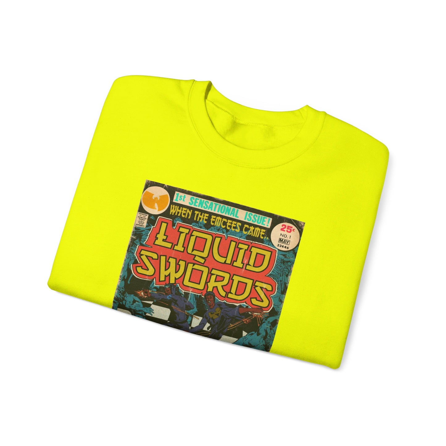 GZA/Genius - Liquid Swords - Unisex Heavy Blend™ Crewneck Sweatshirt