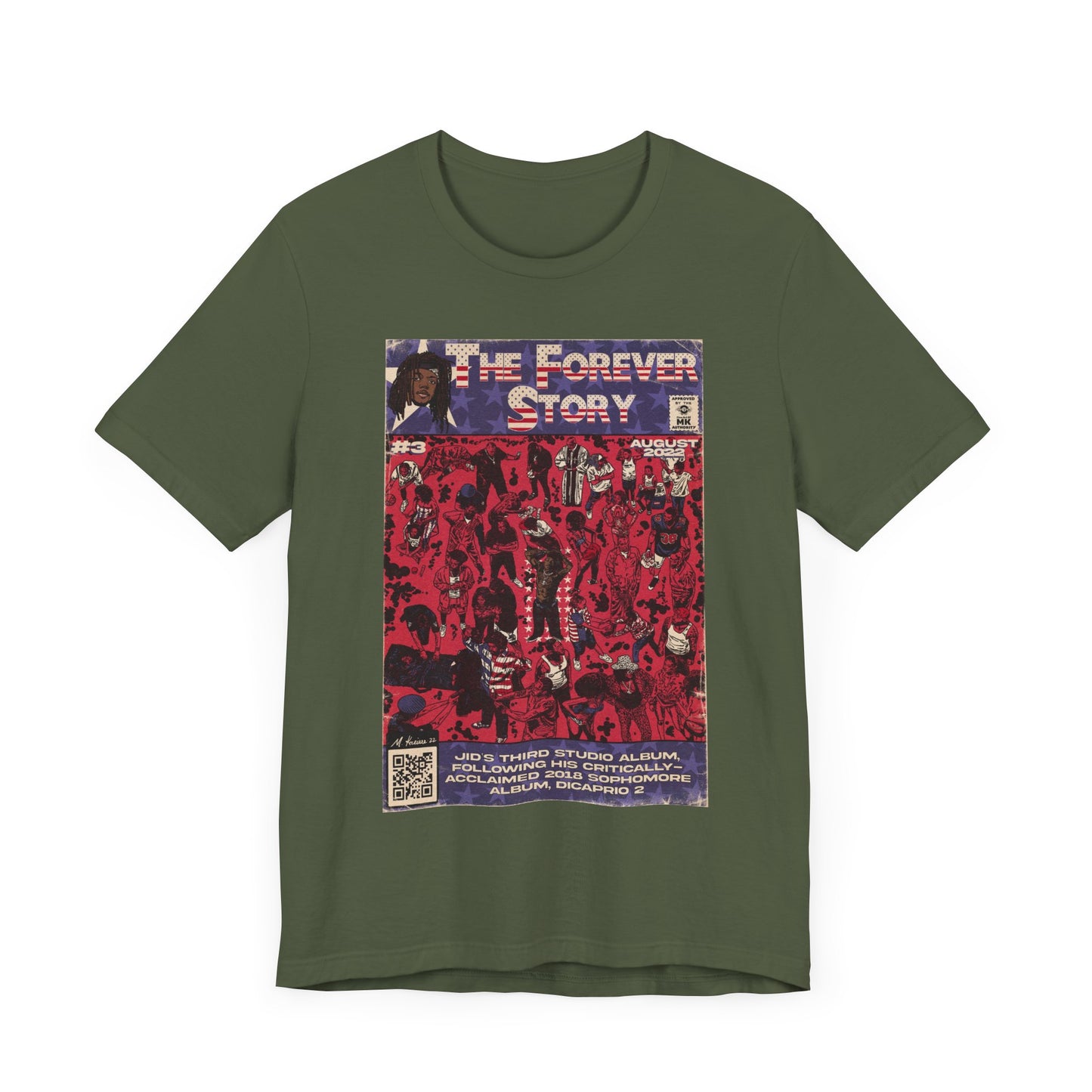 JID - The Forever Story - Unisex Jersey Short Sleeve Tee