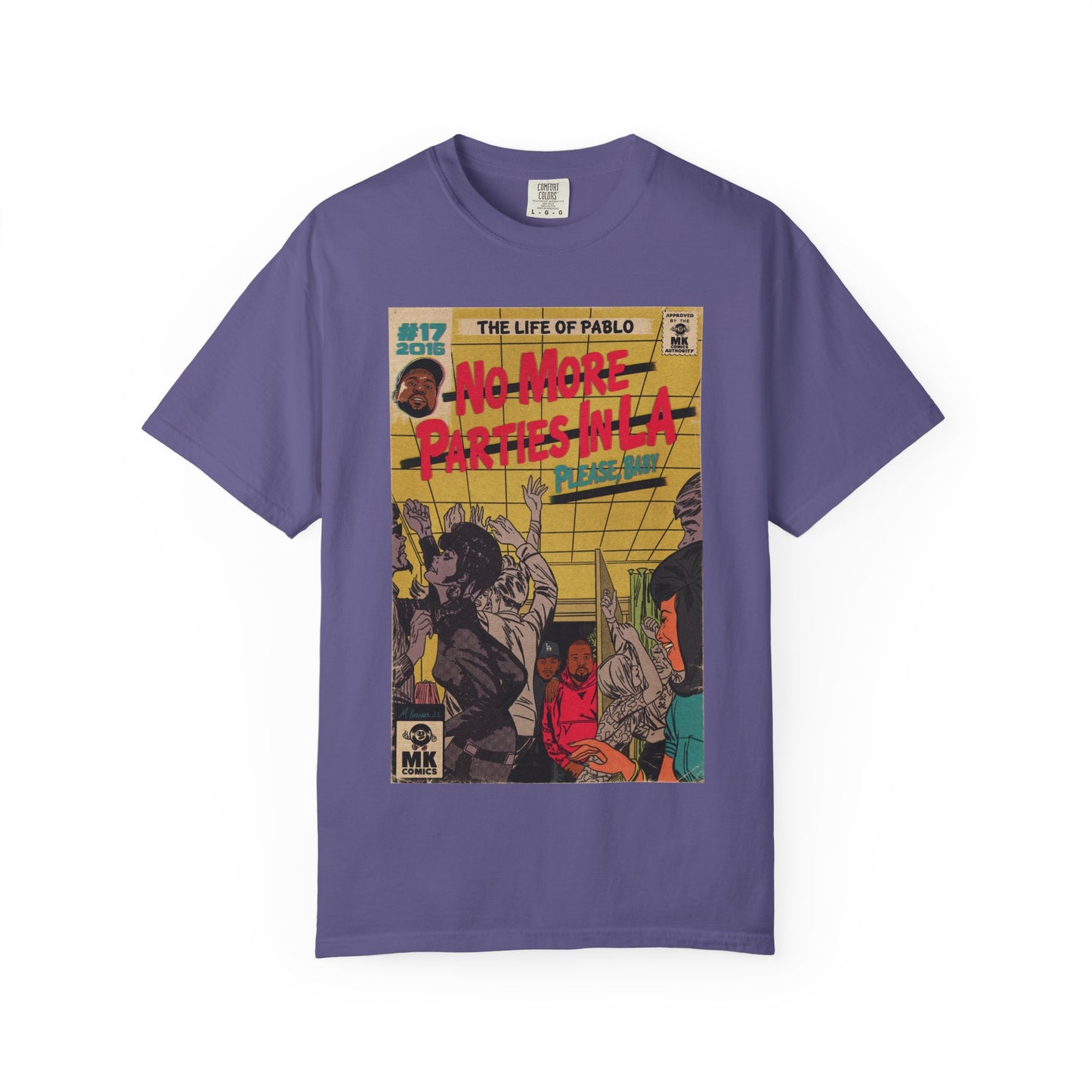 Parties in LA - Unisex Comfort Colors T-shirt