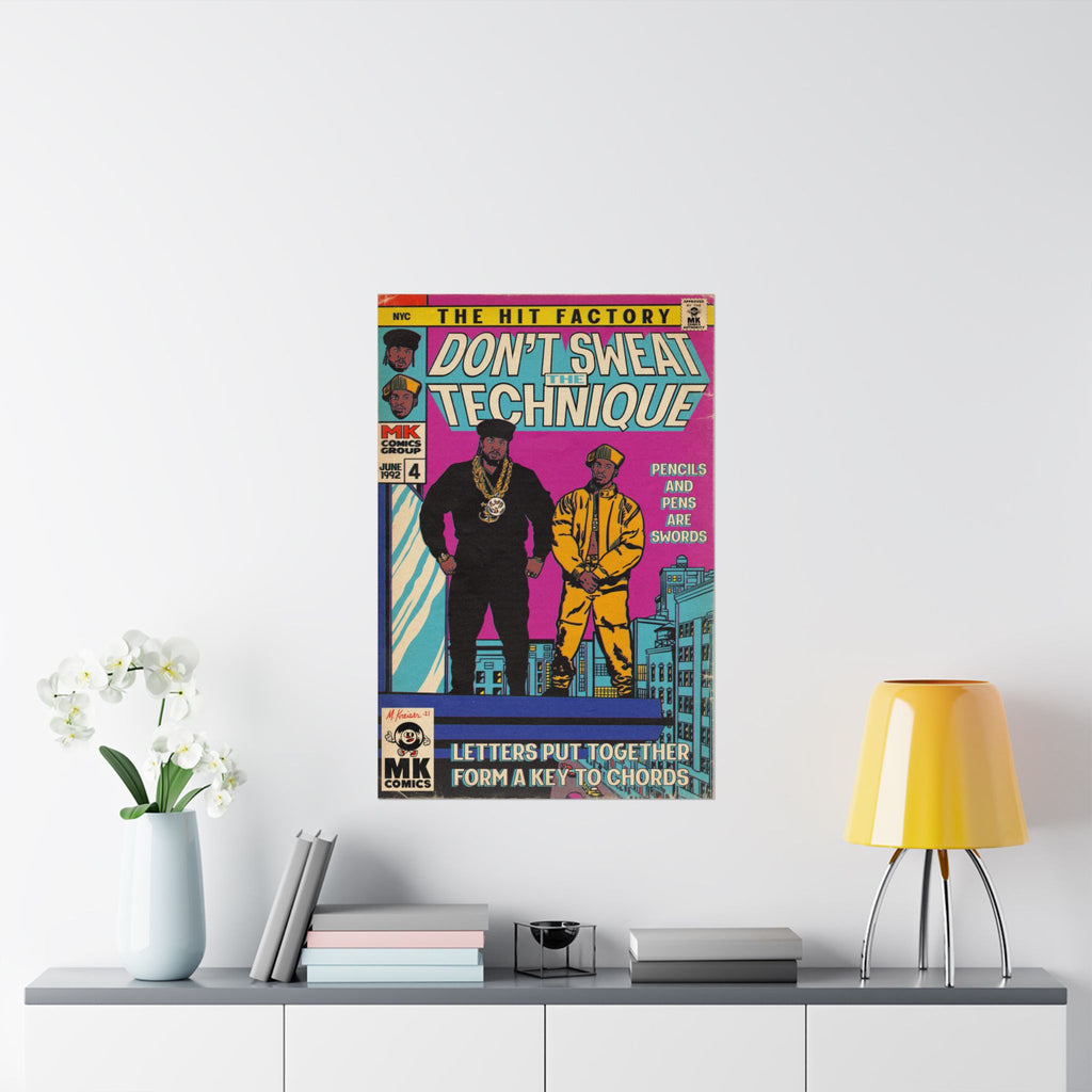 Don't Sweat the Technique - Matte Vertical Posters