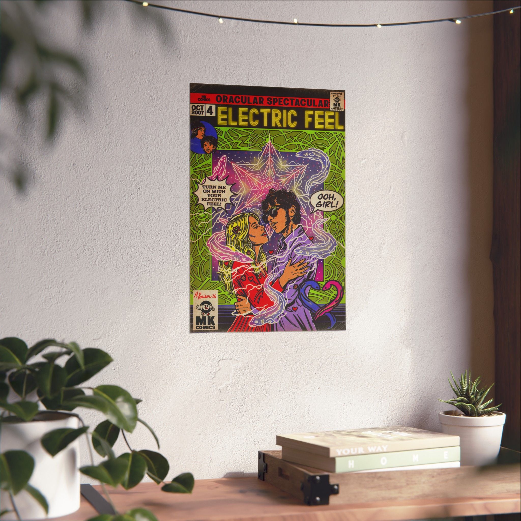 Electric Feel - Matte Vertical Posters