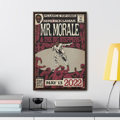 Kendrick Lamar - Mr. Morale & The Big Steppers - Gallery Canvas Wraps, Vertical Frame