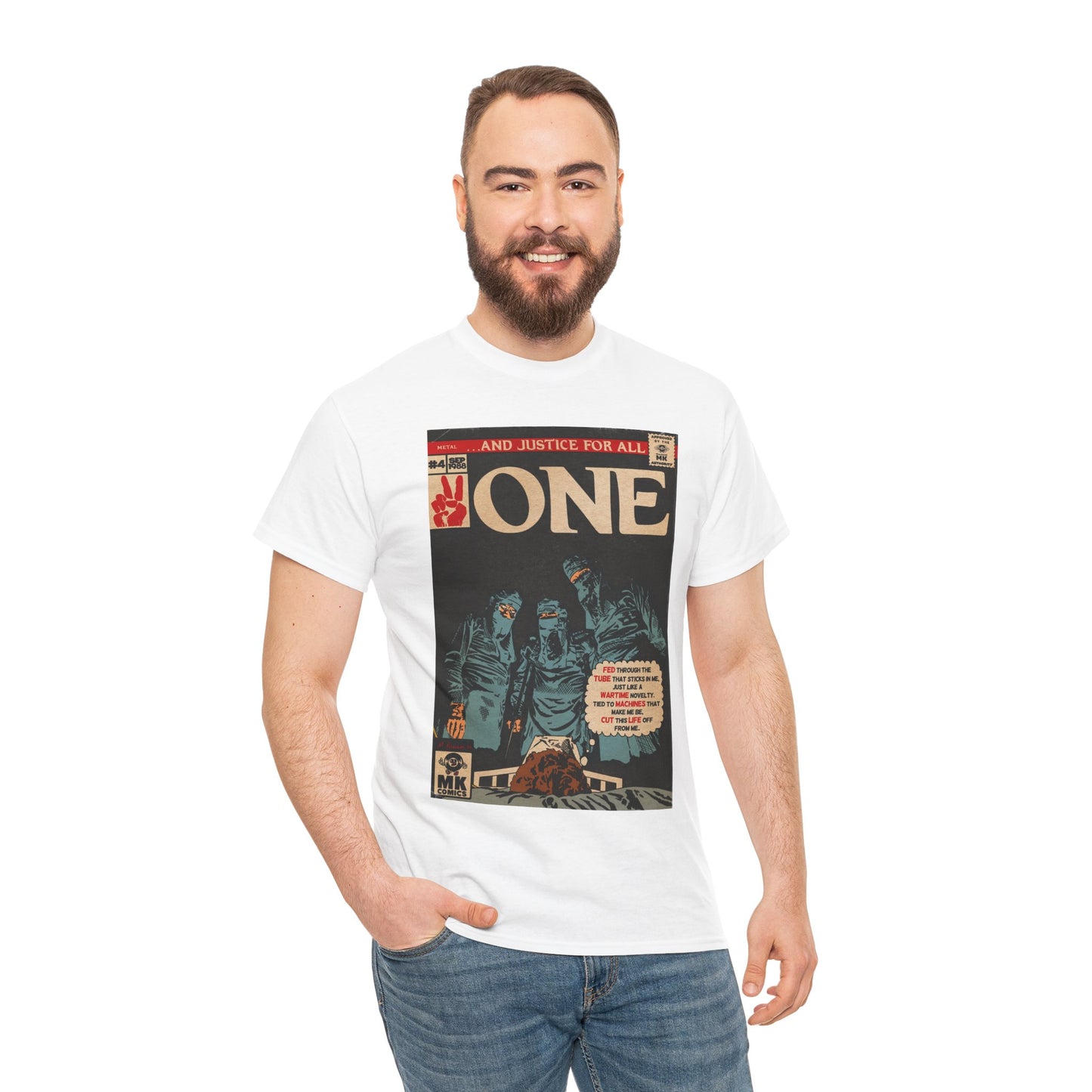 One - MK Classic - Unisex Heavy Cotton Tee