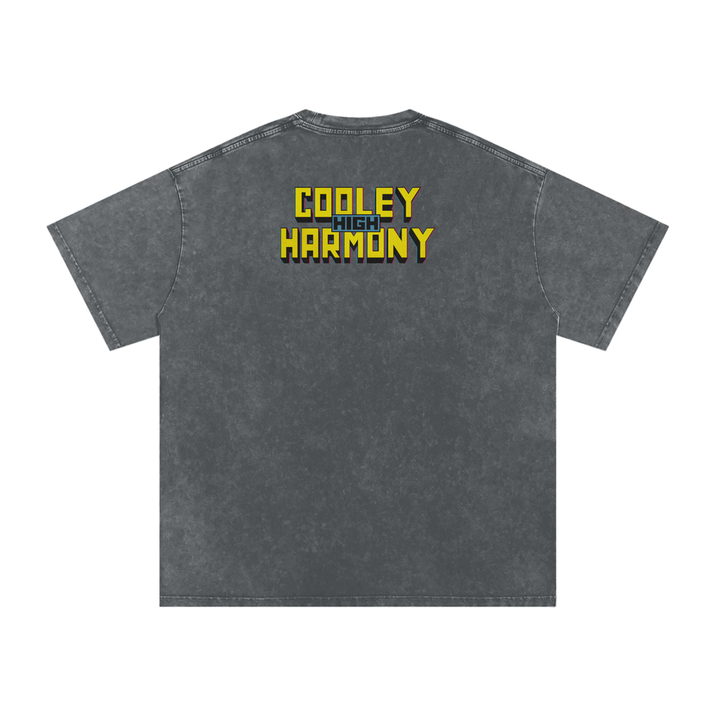 Cooleyhighharmony - Snow Washed Oversized Cotton T-Shirt