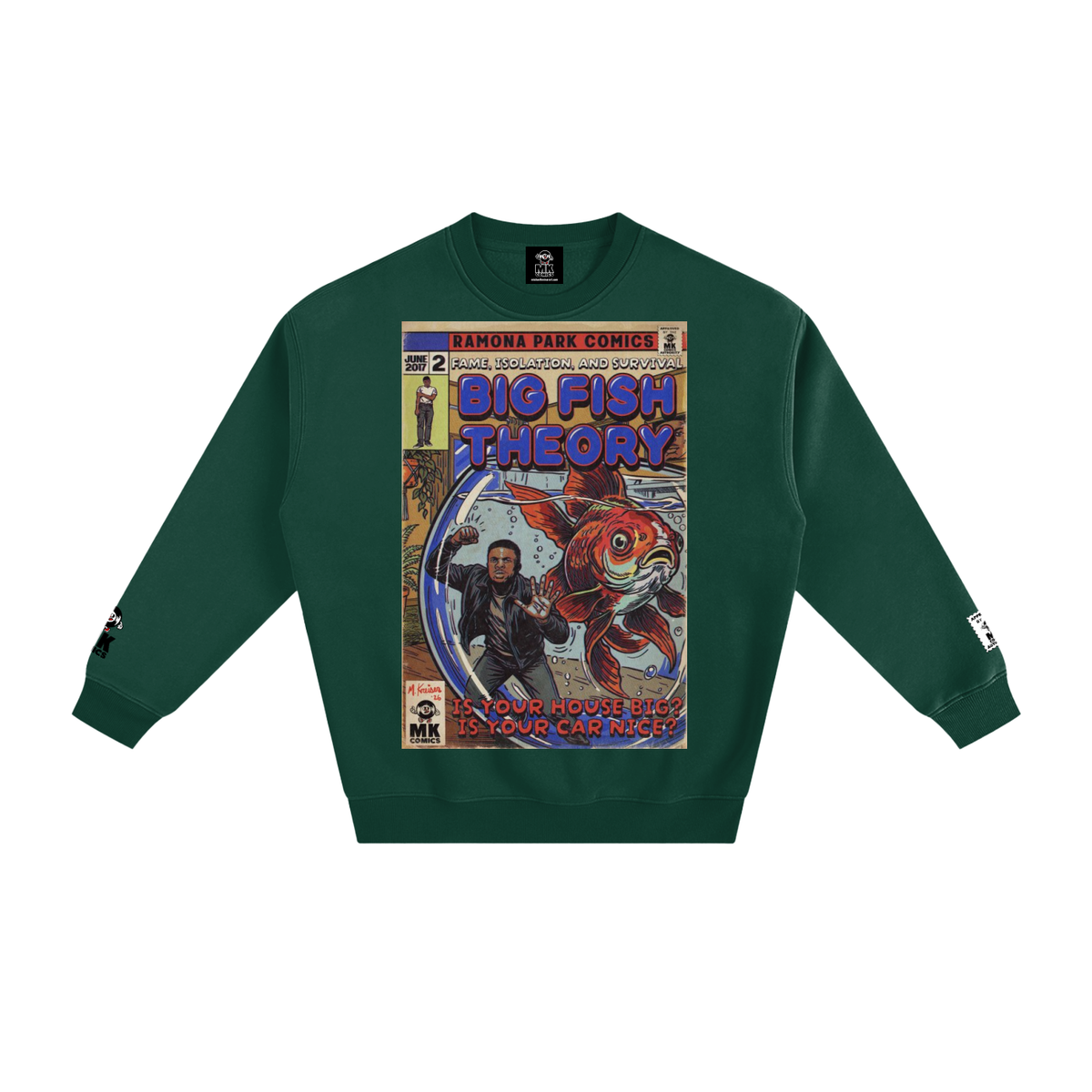 Big Fish Theory - Fleeced Sweatshirt