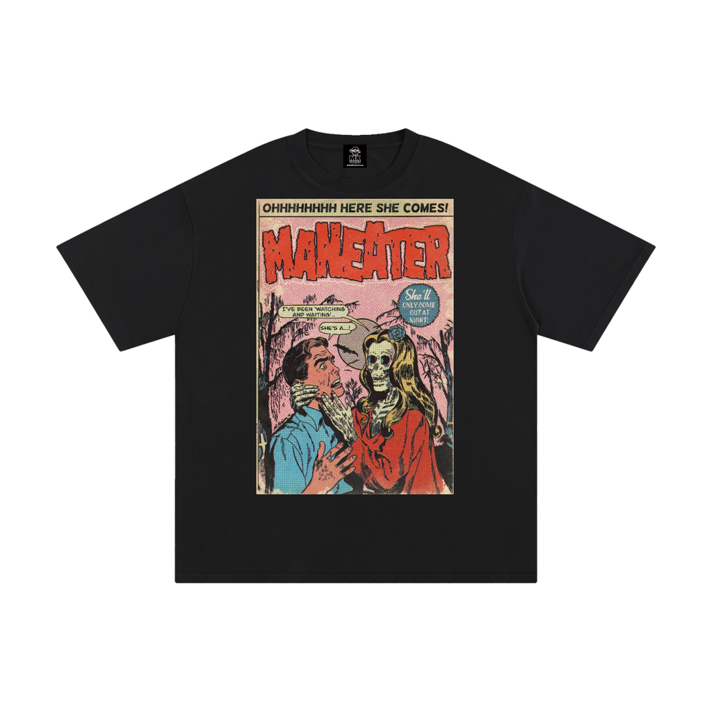 Maneater - MK Classics - Unisex Pure Cotton T-Shirt