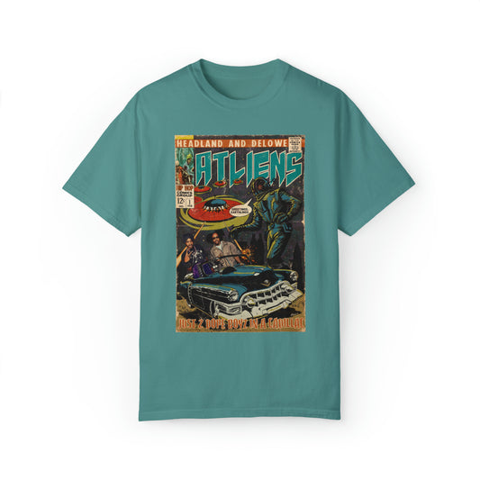 Outkast - Atliens 1 - 2 Dope boyz in a Cadillac - Unisex Comfort Colors T-shirt