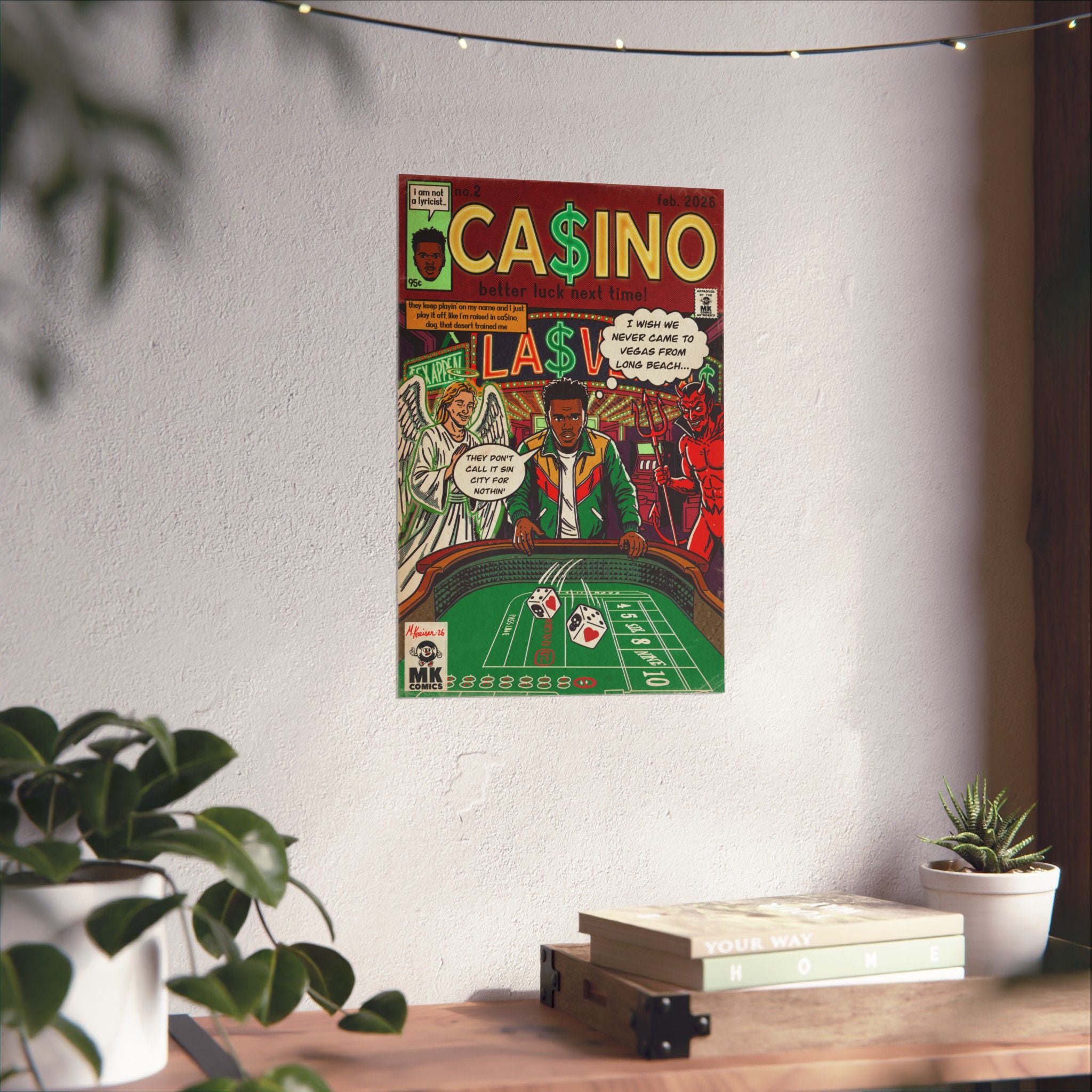 Casino - Matte Vertical Posters