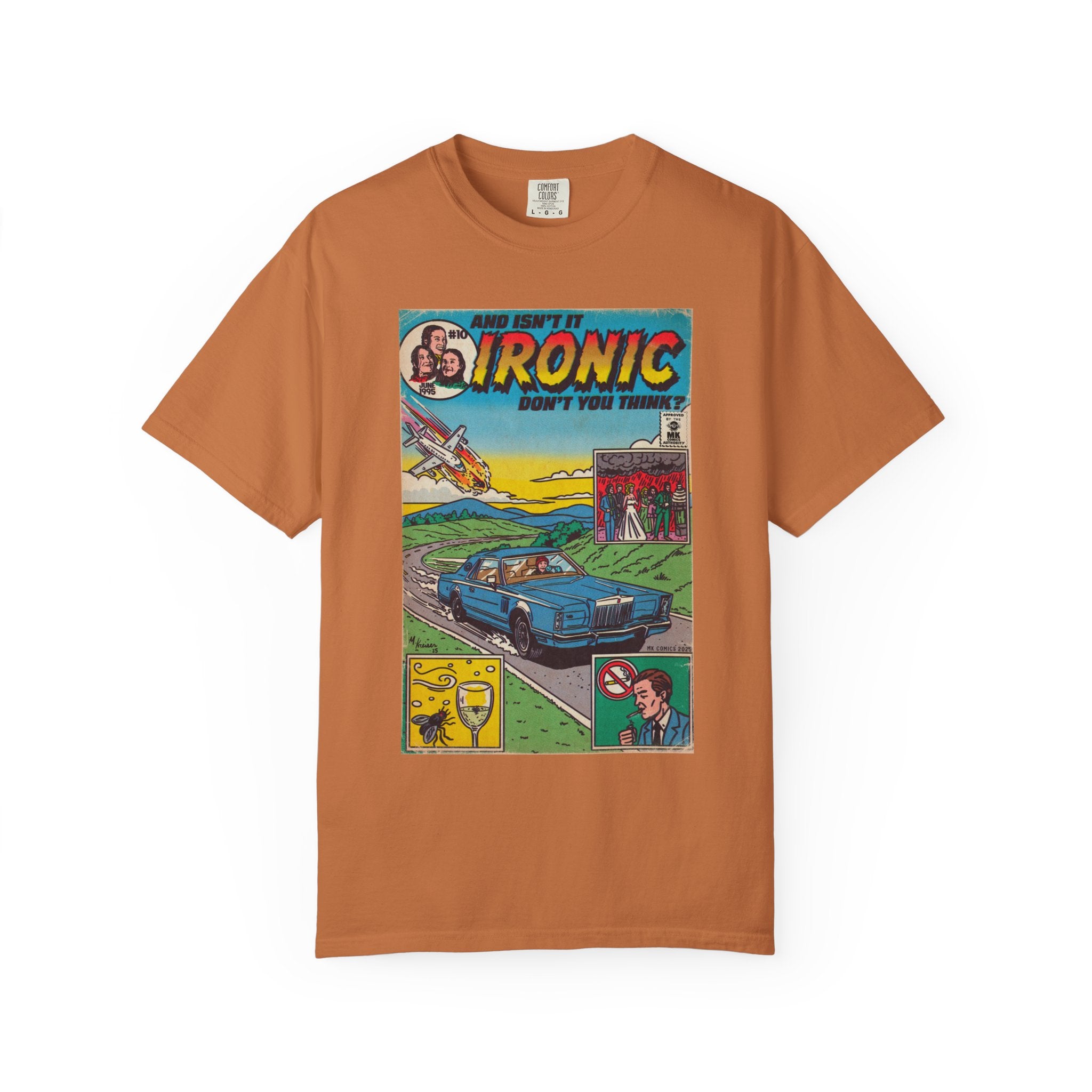 Ironic - Unisex Comfort Colors T-shirt
