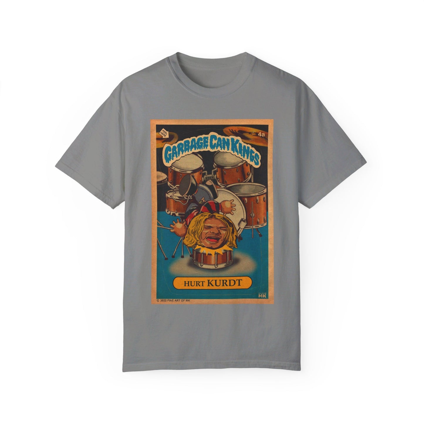 Hurt KURDT - Garbage Can Kings - Nirvana - Unisex Garment-Dyed T-shirt