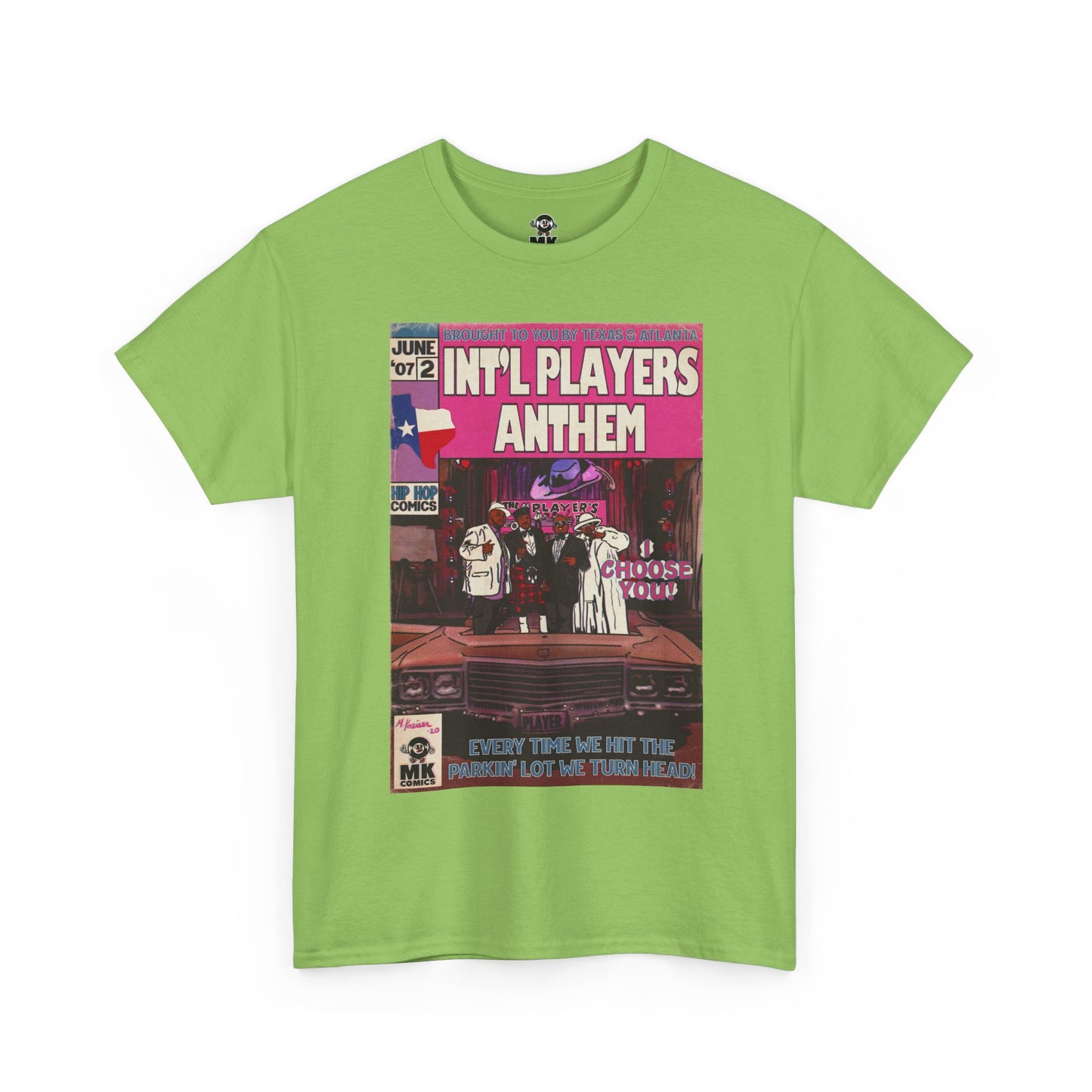 Int'l Players Anthem - MK Classic - Unisex Heavy Cotton Tee
