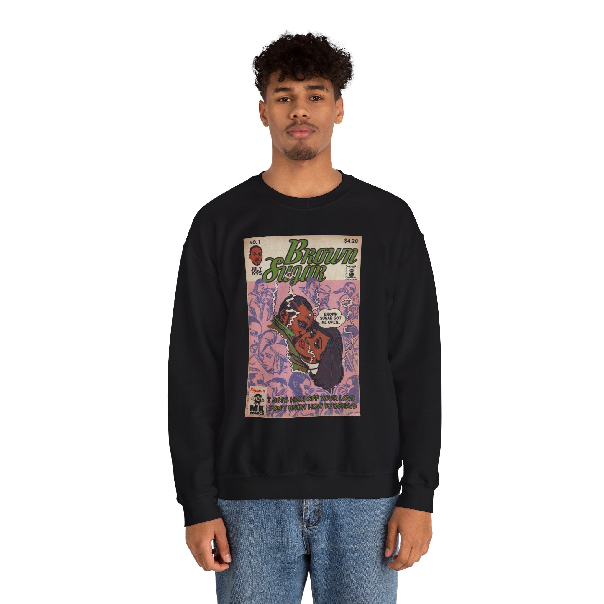 Brown Sugar - Unisex Heavy Blend™ Crewneck Sweatshirt