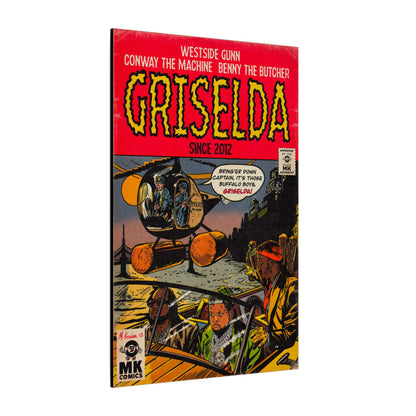 Griselda - Comic Book Art - Matte Canvas, Stretched, 0.75"
