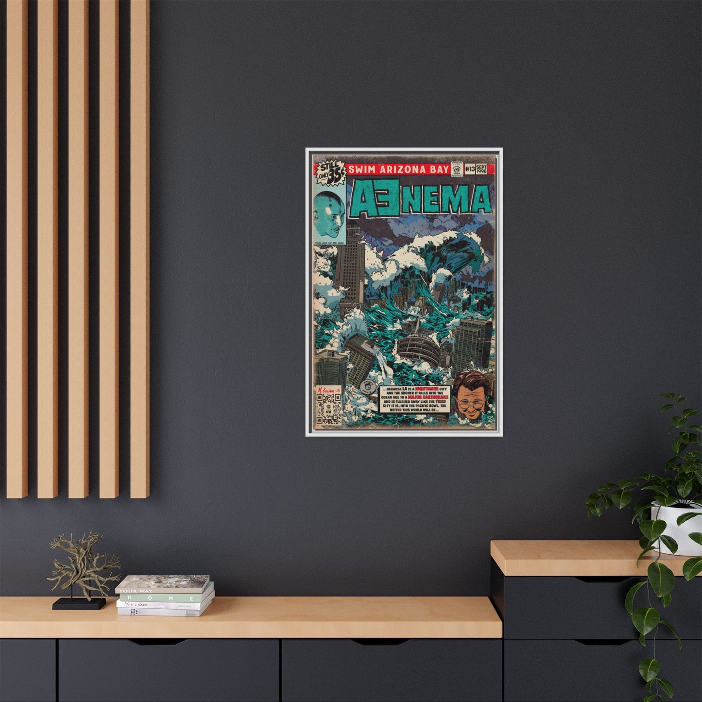 Tool - Aenema - Gallery Canvas Wraps, Vertical Frame