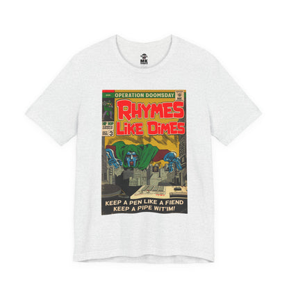 Rhymes Like Dimes - Unisex Jersey Short Sleeve Tee