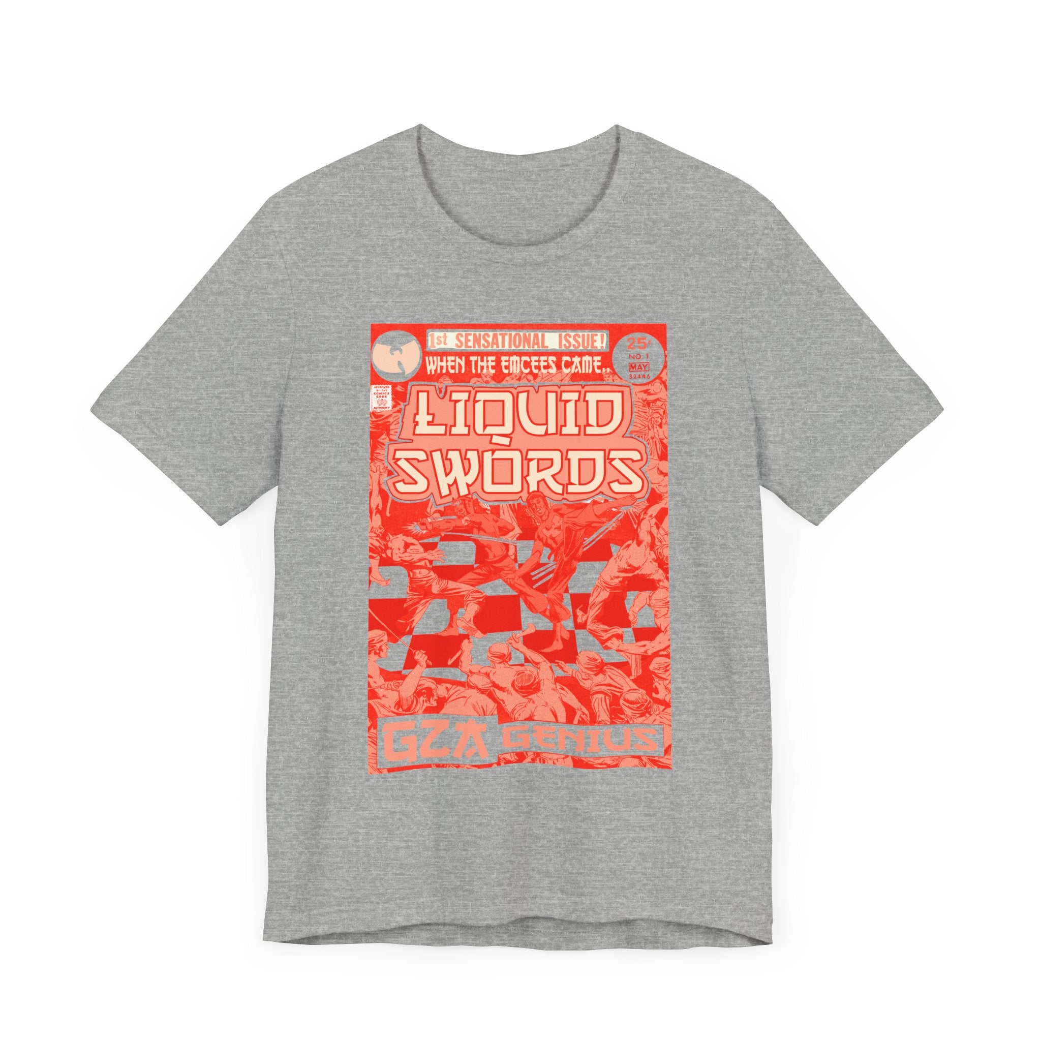 Liquid Swords - RED VARIANT - Unisex Jersey Short Sleeve Tee