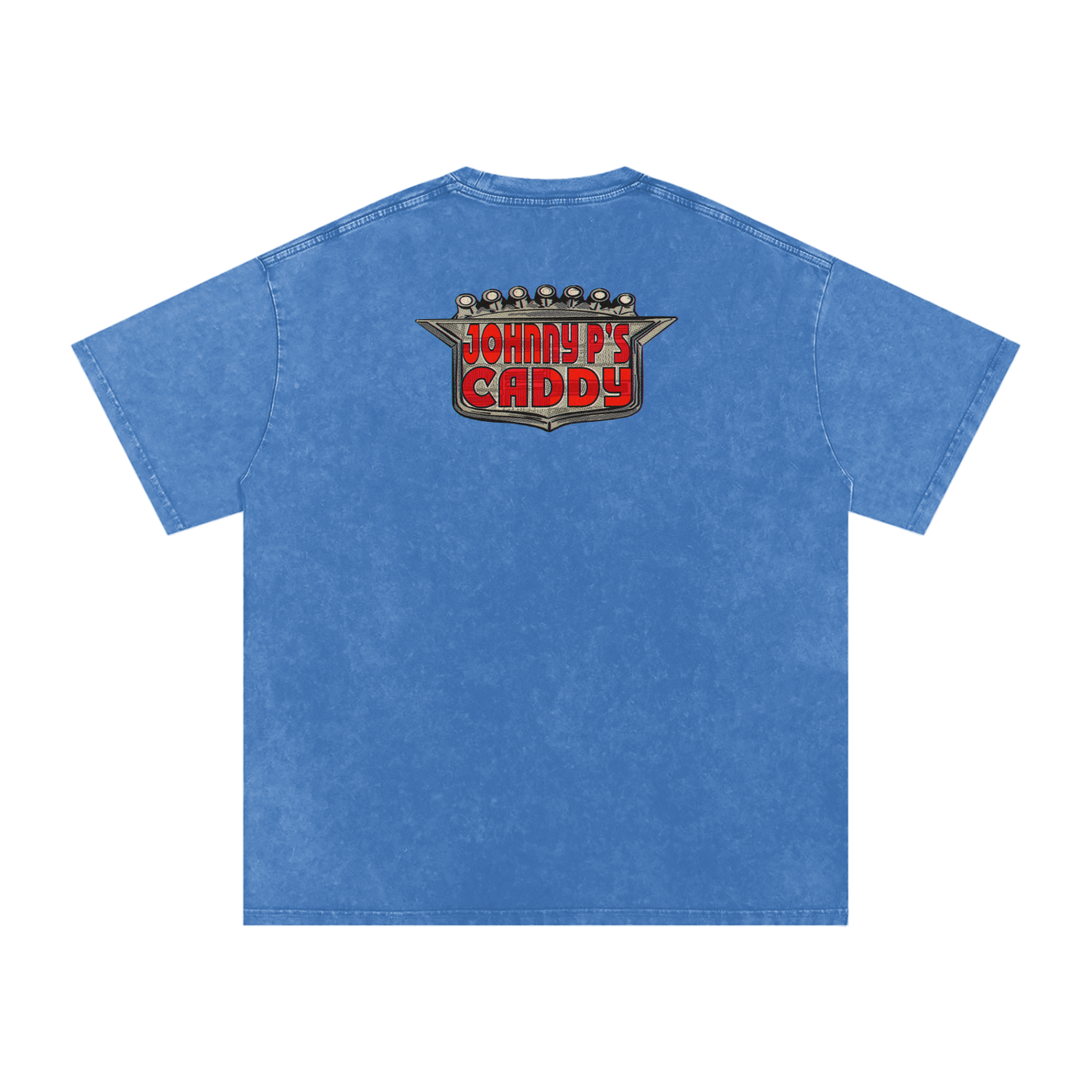 Johnny P's Caddy - Snow Washed Oversized Cotton T-Shirt