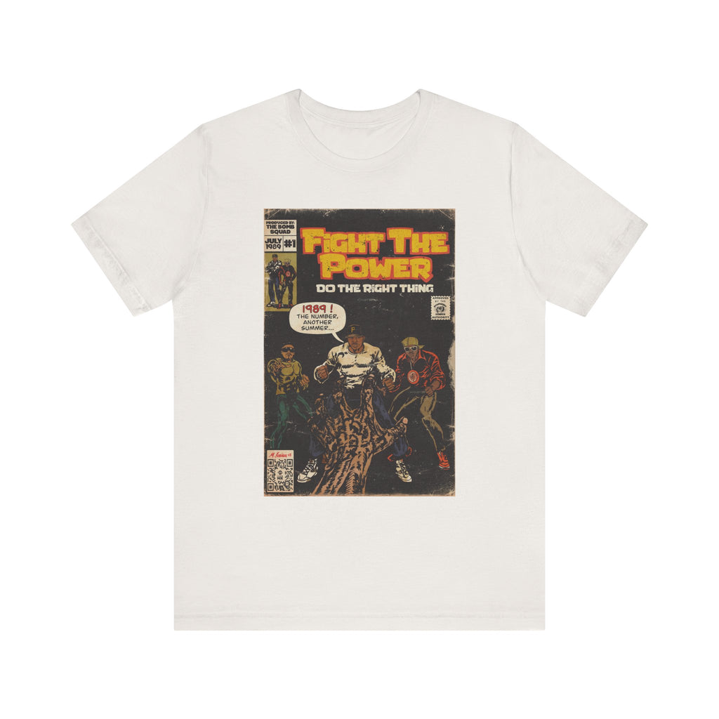Fight The Power -  Unisex Jersey Short Sleeve Tee