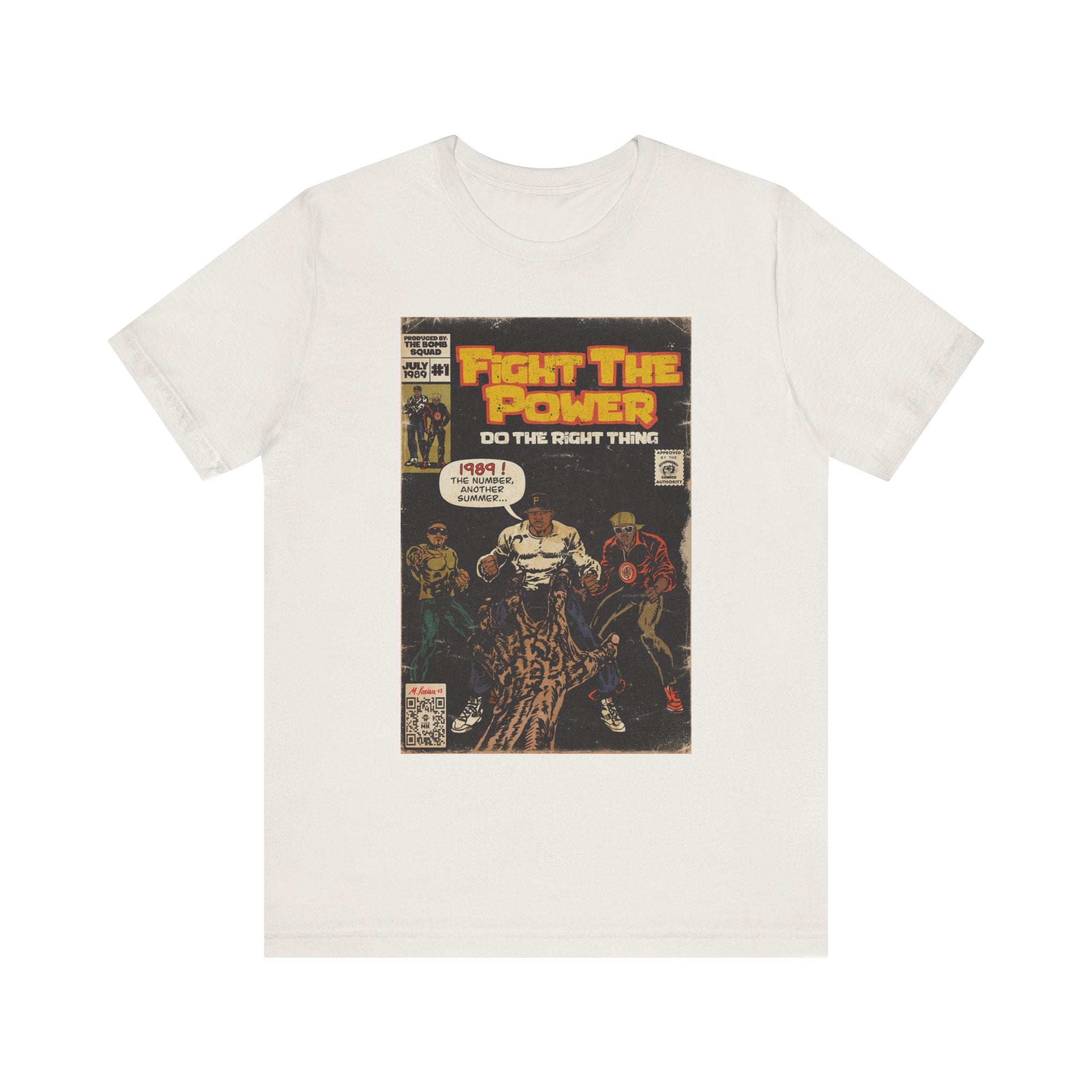 Fight The Power -  Unisex Jersey Short Sleeve Tee