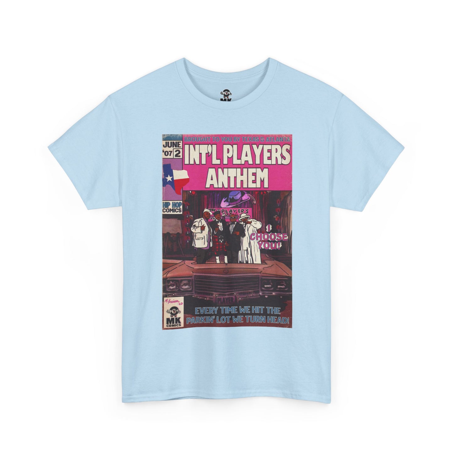 Int'l Players Anthem - MK Classic - Unisex Heavy Cotton Tee